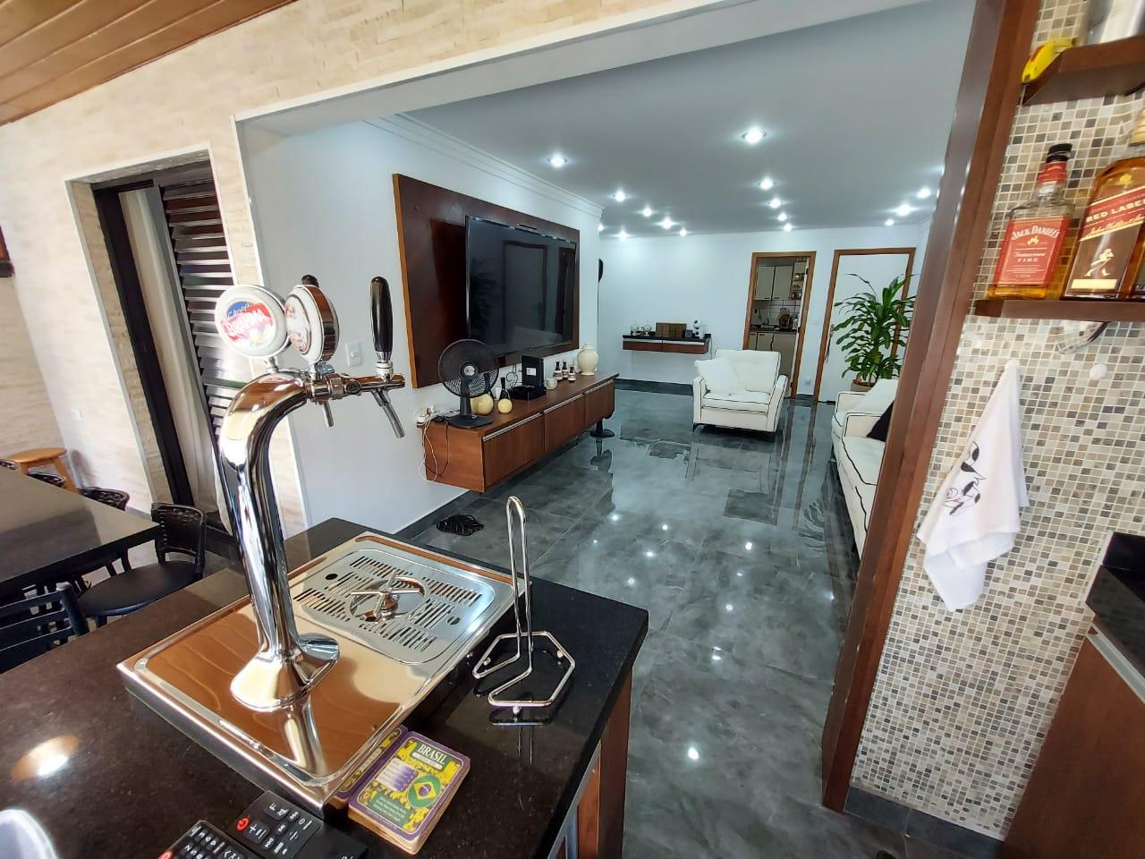 Apto (lado praia), reformado, 4 quartos, lazer, Enseada em Enseada, Guarujá — foto 4