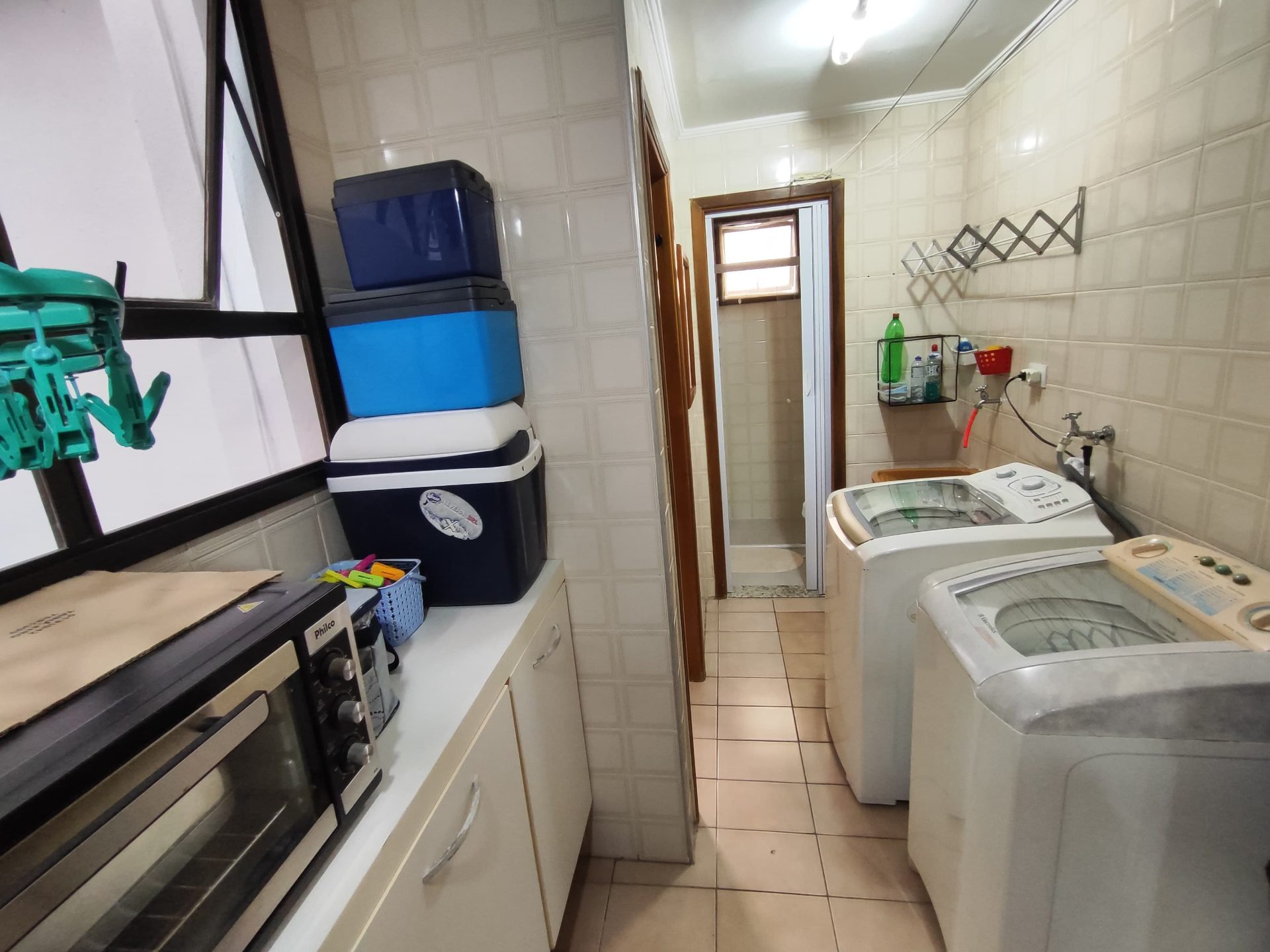 Apto reformado, 3 quartos, sacada, 1 vaga, Enseada em Enseada, Guarujá — foto 17