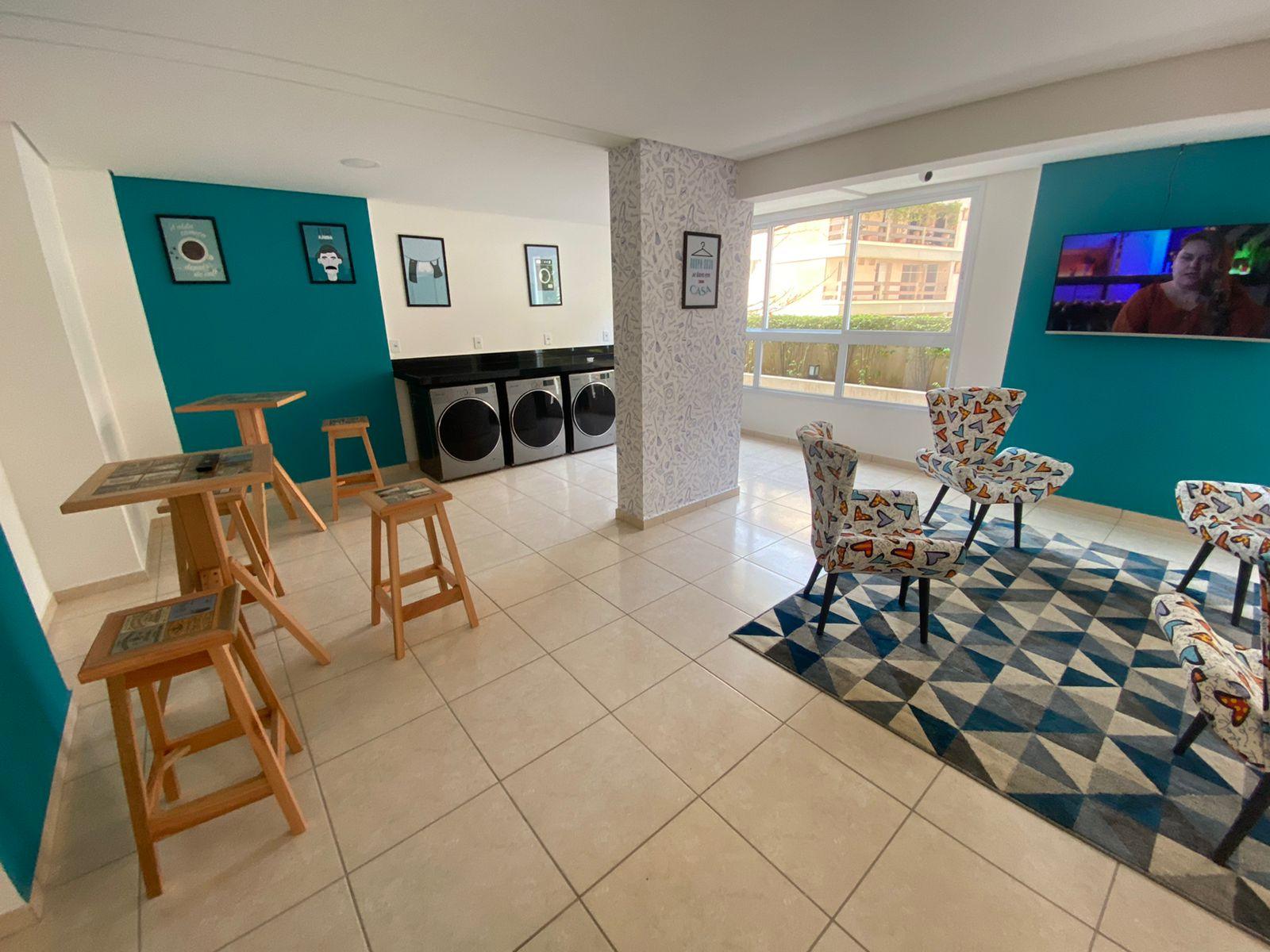 Apto decorado, vista livre para o mar, lazer completo, 2 vagas em Loteamento João Batista Julião, Guarujá — foto 23