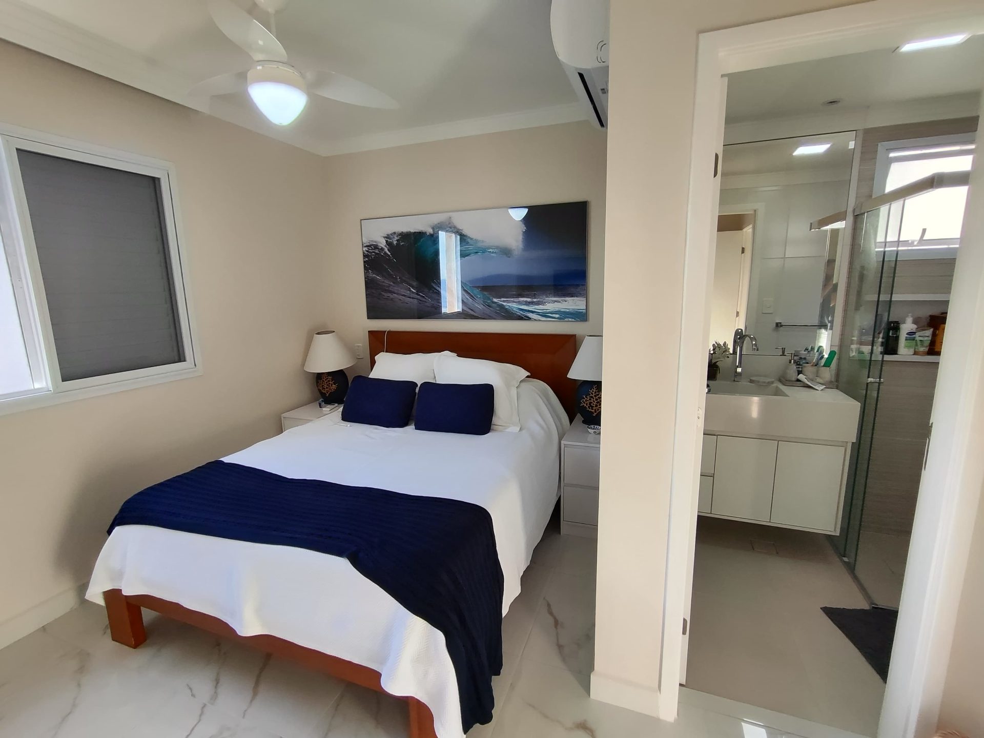 Apto decorado, vista livre para o mar, lazer completo, 2 vagas em Loteamento João Batista Julião, Guarujá — foto 11