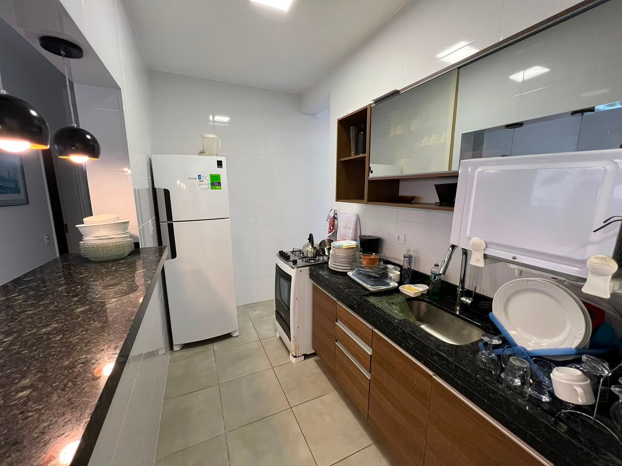 Apto 2 quartos, sacada, 1 vaga, 400m praia Enseada em Loteamento João Batista Julião, Guarujá — foto 14
