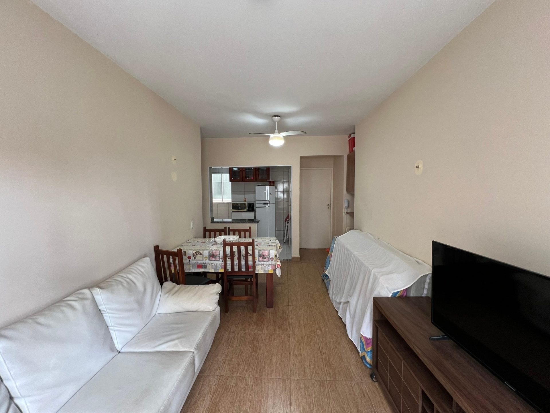Apto 1 quarto, lado praia, 1 vaga, Enseada em Enseada, Guarujá — foto 2