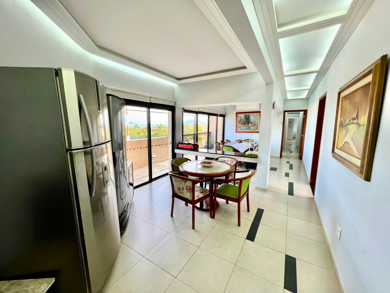 Penthouse 6 quartos, Enseada, vista para o mar, 2 vagas em Enseada, Guarujá — foto 14