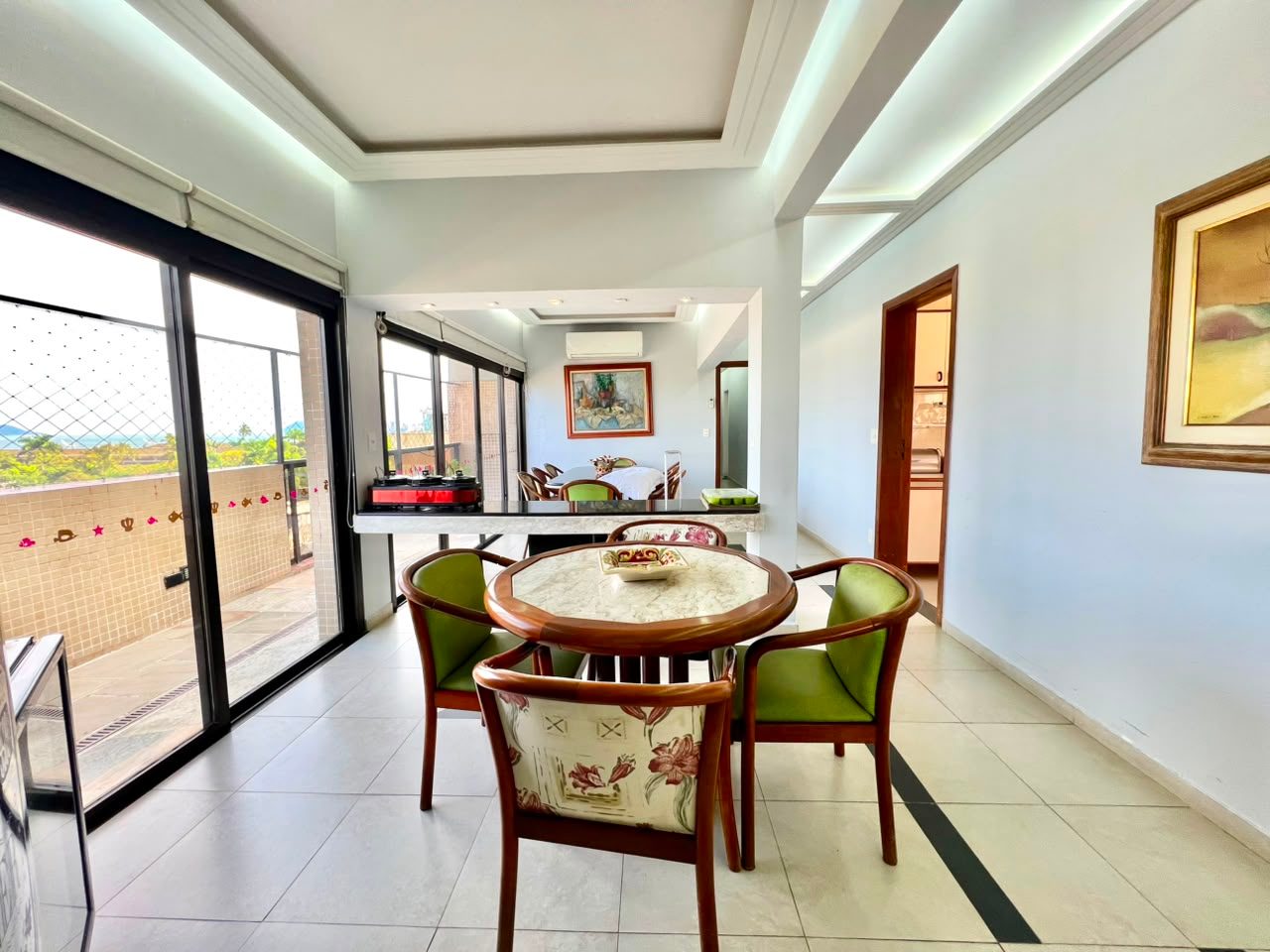 Penthouse 6 quartos, Enseada, vista para o mar, 2 vagas em Enseada, Guarujá — foto 15