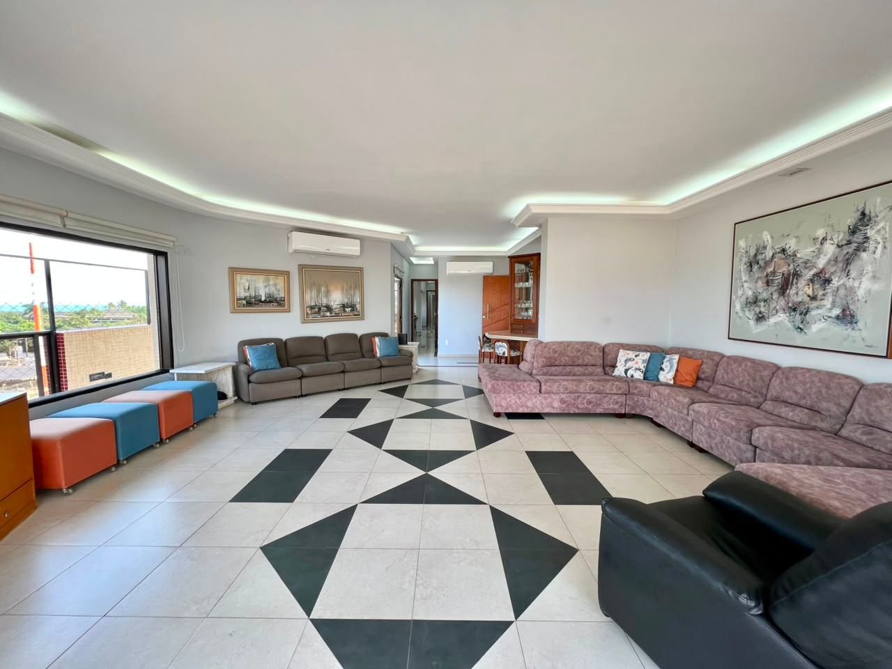Penthouse 6 quartos, Enseada, vista para o mar, 2 vagas em Enseada, Guarujá — foto 9