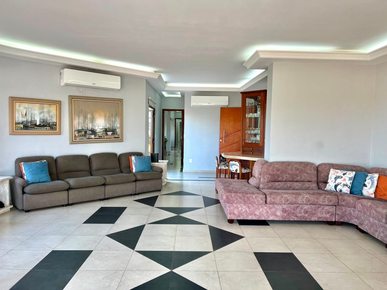Penthouse 6 quartos, Enseada, vista para o mar, 2 vagas em Enseada, Guarujá — foto 10
