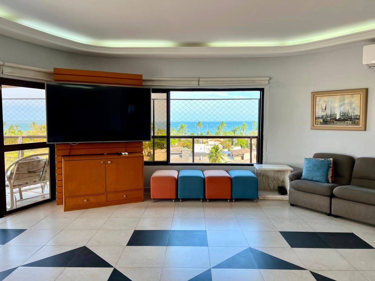 Penthouse 6 quartos, Enseada, vista para o mar, 2 vagas em Enseada, Guarujá — foto 11