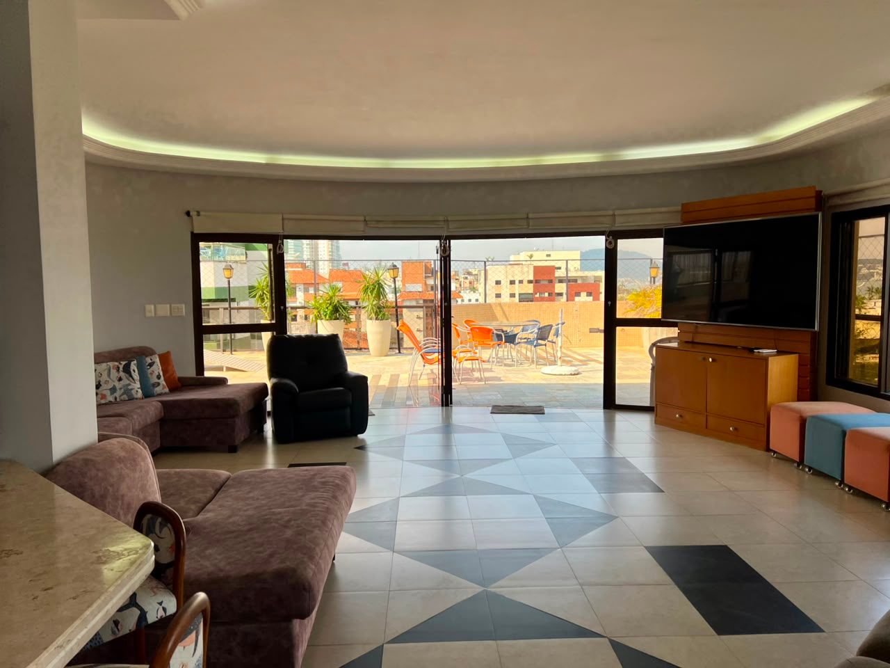 Penthouse 6 quartos, Enseada, vista para o mar, 2 vagas em Enseada, Guarujá — foto 6