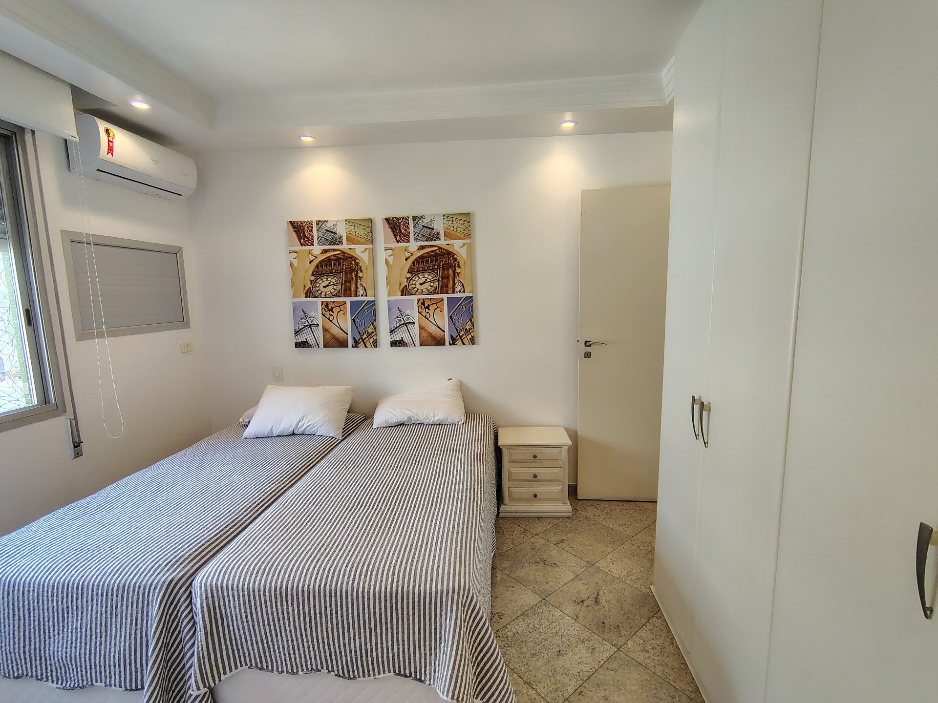 Apto 4 quartos, frente mar, 2 vagas, lazer, Astúrias em Vila Luis Antônio, Guarujá — foto 14