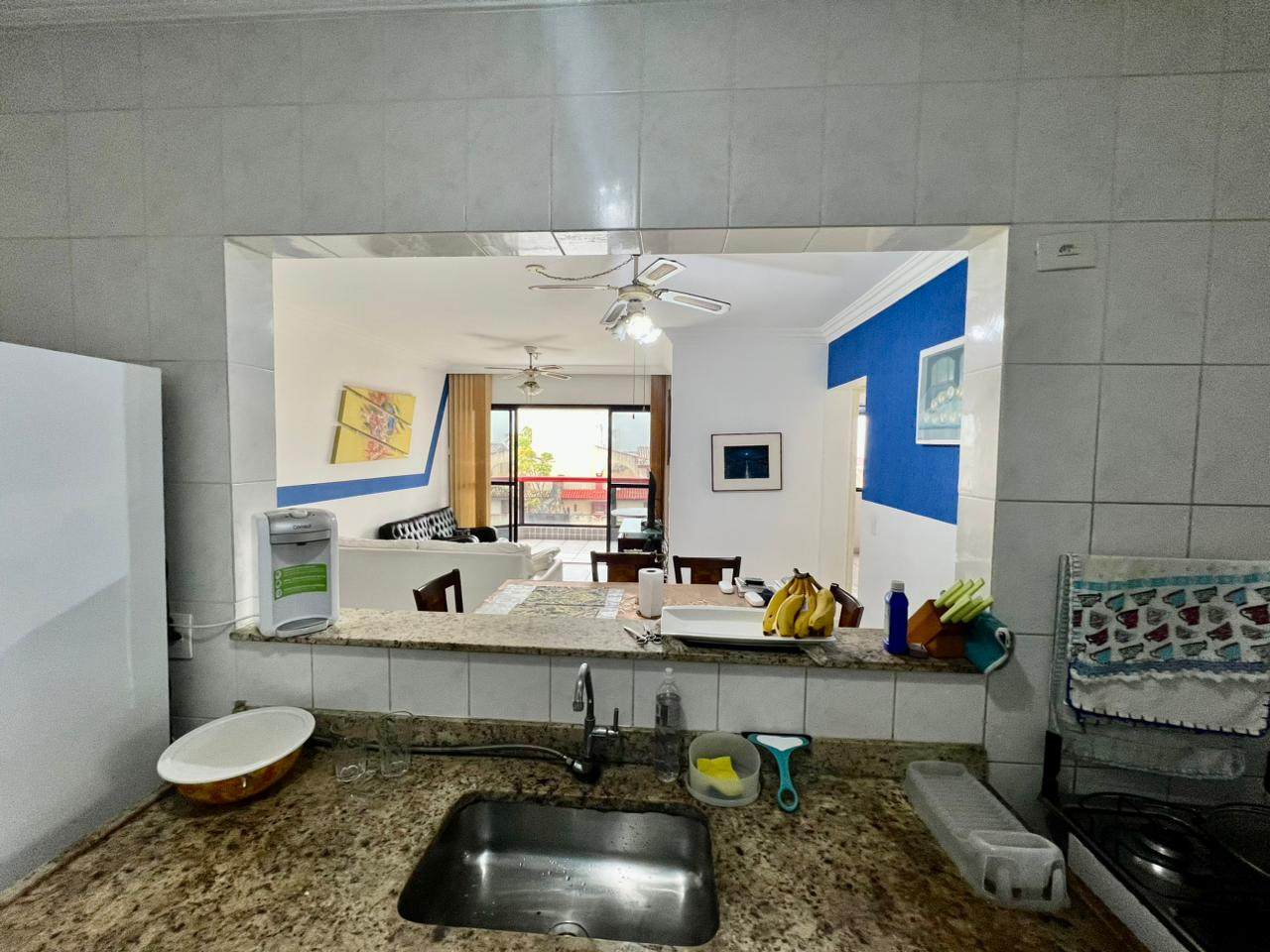 Apartamento para locação anual na Enseada – Região do Aquário, a 300 metros da praia em Enseada, Guarujá — foto 8