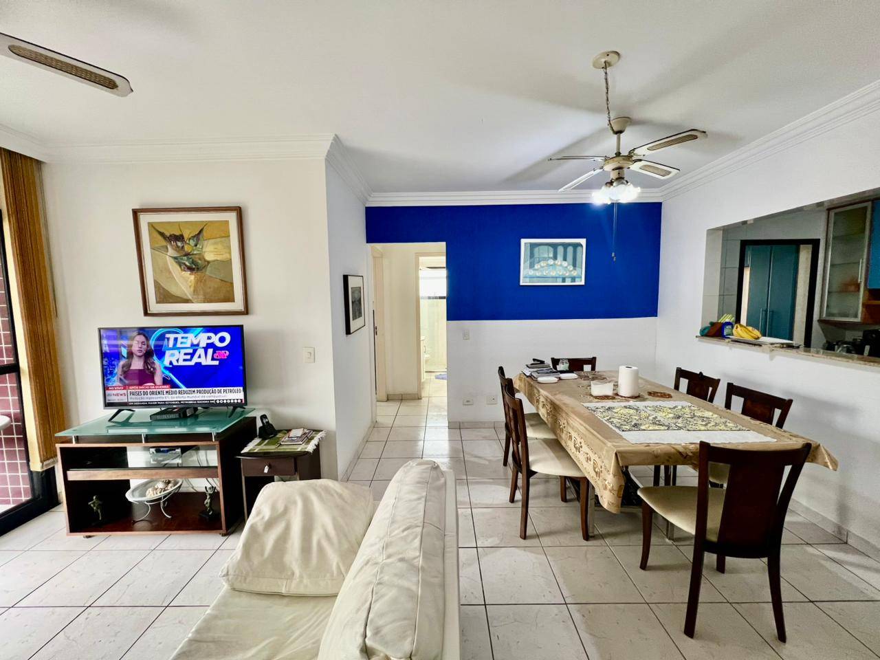 Apartamento para locação anual na Enseada – Região do Aquário, a 300 metros da praia em Enseada, Guarujá — foto 7