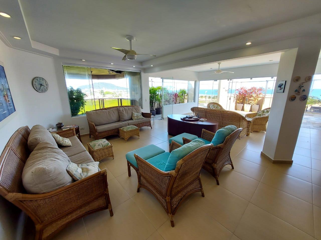 Cobertura Duplex, 4 quartos, 2 vagas, vista mar, Enseada em Enseada, Guarujá — foto 2