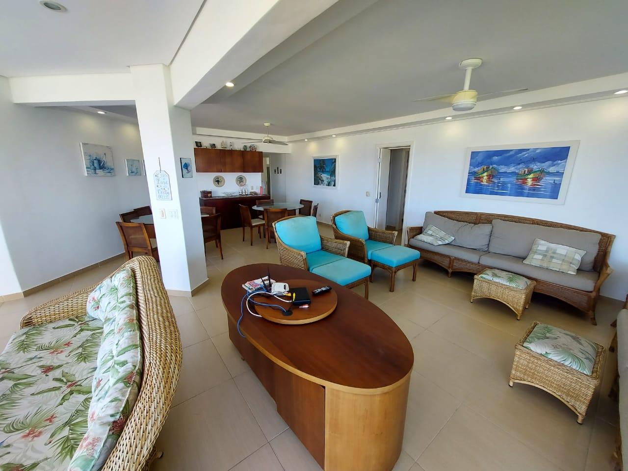 Cobertura Duplex, 4 quartos, 2 vagas, vista mar, Enseada em Enseada, Guarujá — foto 4