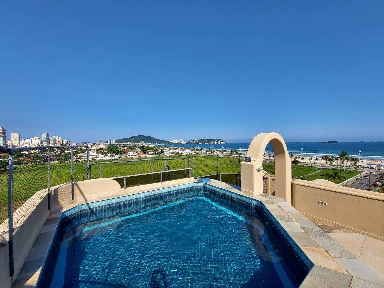 Cobertura Duplex, 4 quartos, 2 vagas, vista mar, Enseada em Enseada, Guarujá — foto 33