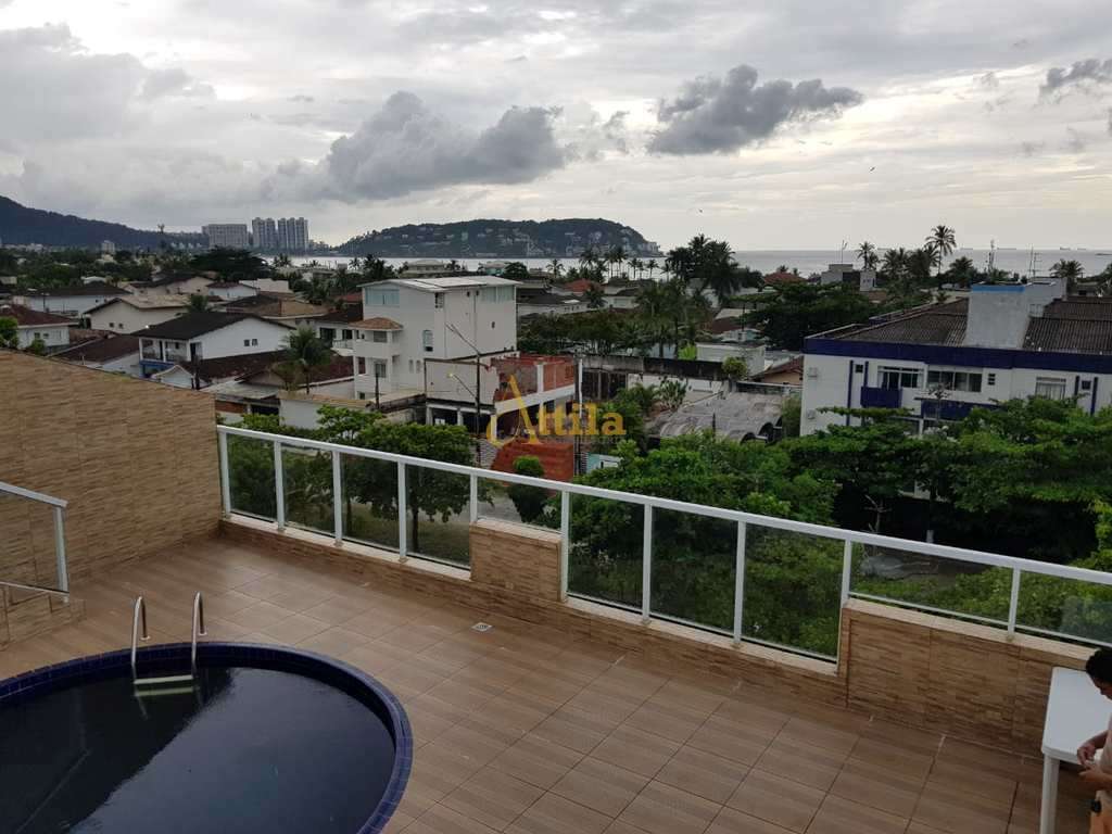 Cobertura 3 suítes, vista mar, 2 vagas, lazer, Enseada em Jardim Virgínia, Guarujá — foto 8