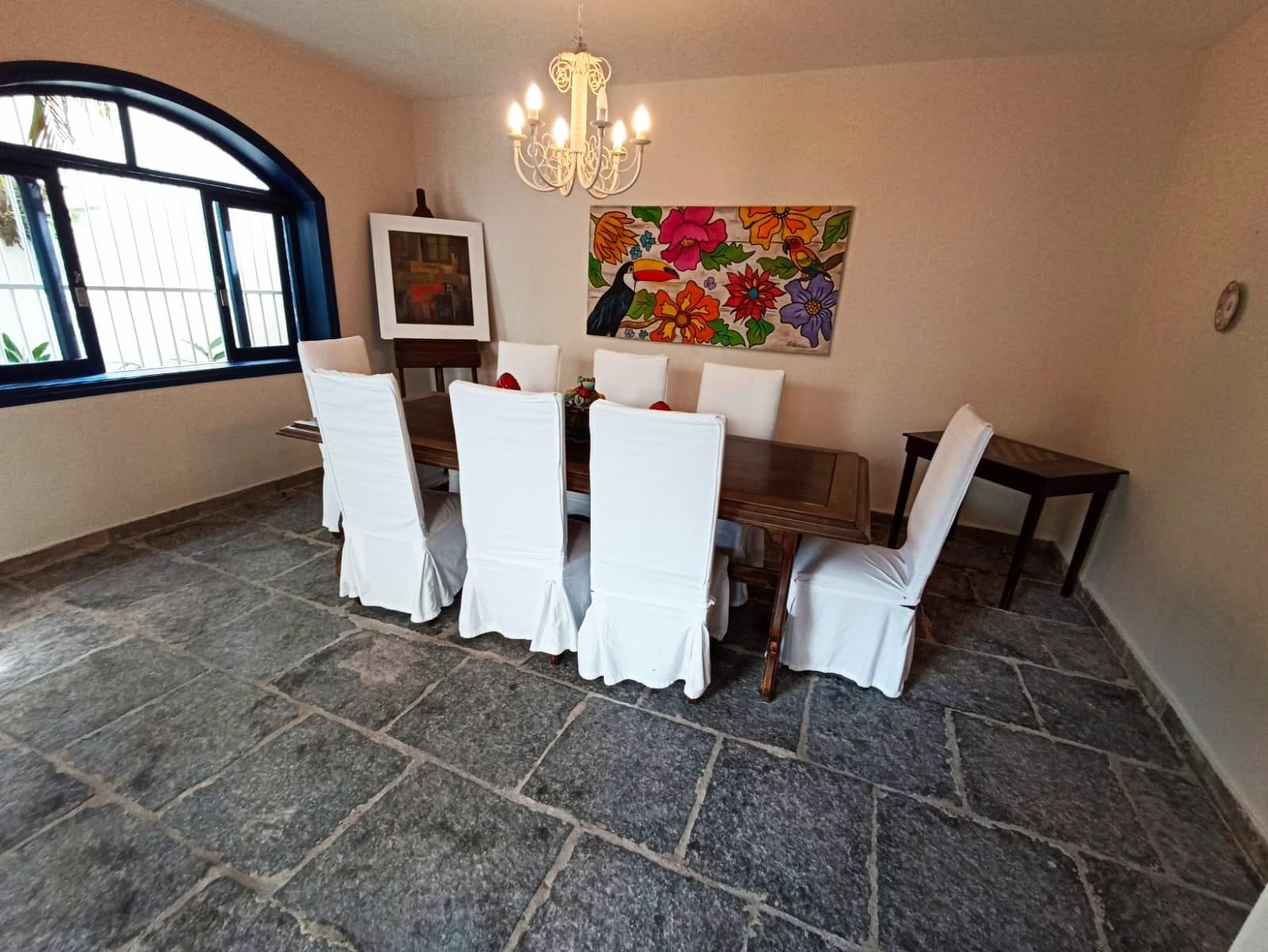 Casa charmosa, frente praia Enseada, 6 dorms., 5 vagas. em Enseada, Guarujá — foto 12