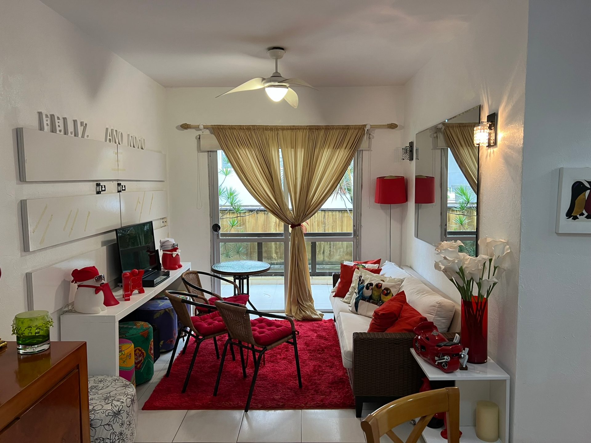 Apto decorado, (lado praia), 2 dorms., 1 vaga, Enseada em Enseada, Guarujá — foto 3