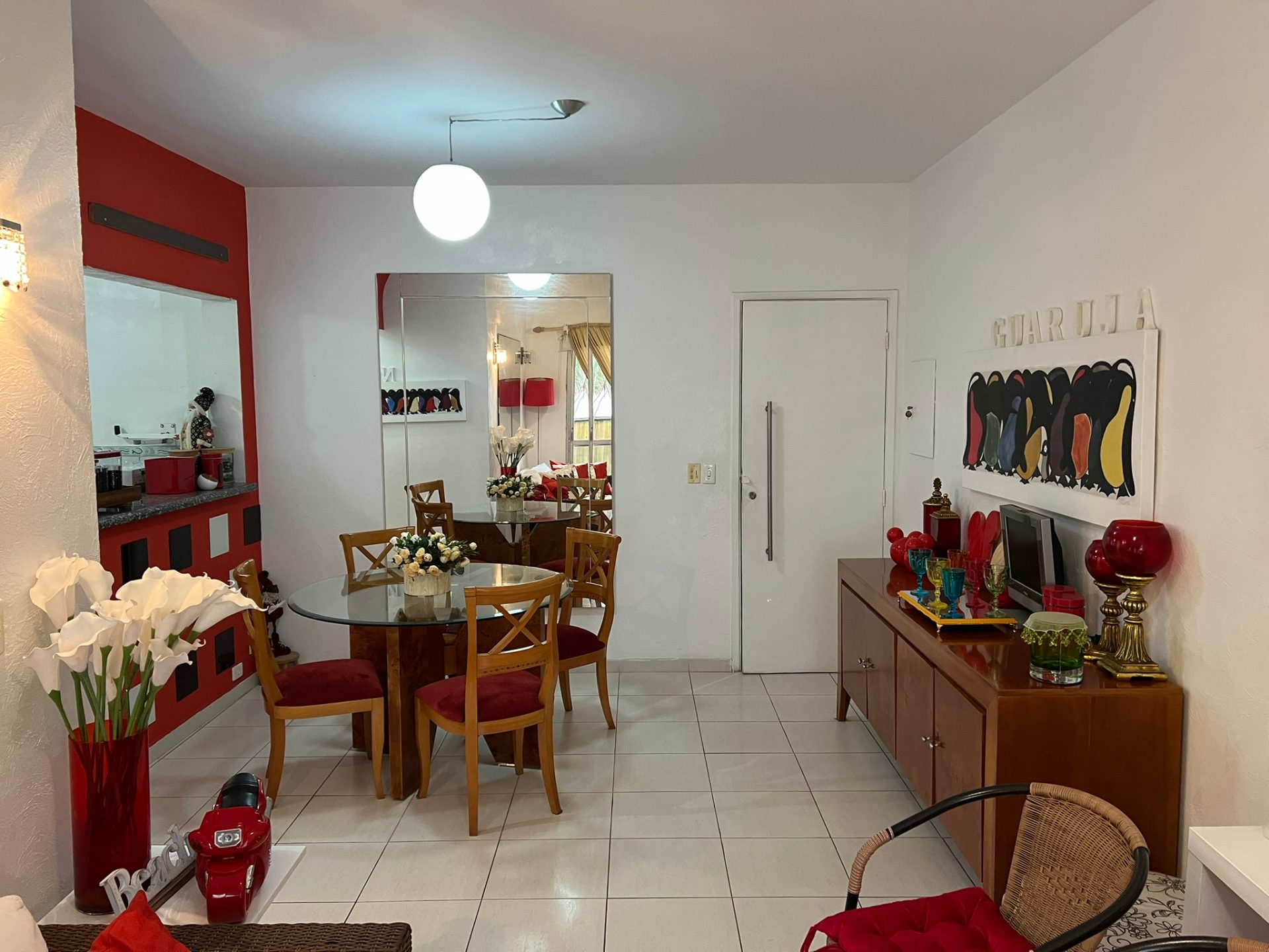Apto decorado, (lado praia), 2 dorms., 1 vaga, Enseada em Enseada, Guarujá — foto 5
