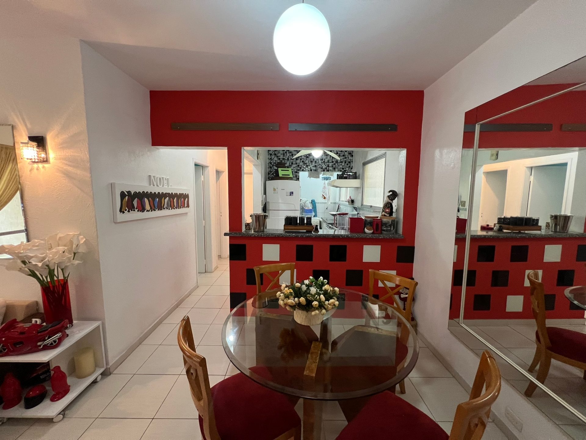 Apto decorado, (lado praia), 2 dorms., 1 vaga, Enseada em Enseada, Guarujá — foto 6