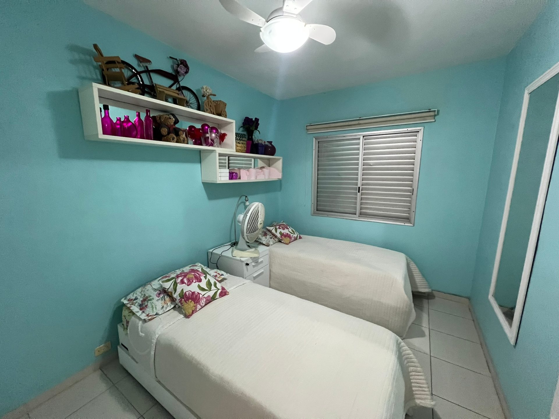 Apto decorado, (lado praia), 2 dorms., 1 vaga, Enseada em Enseada, Guarujá — foto 11
