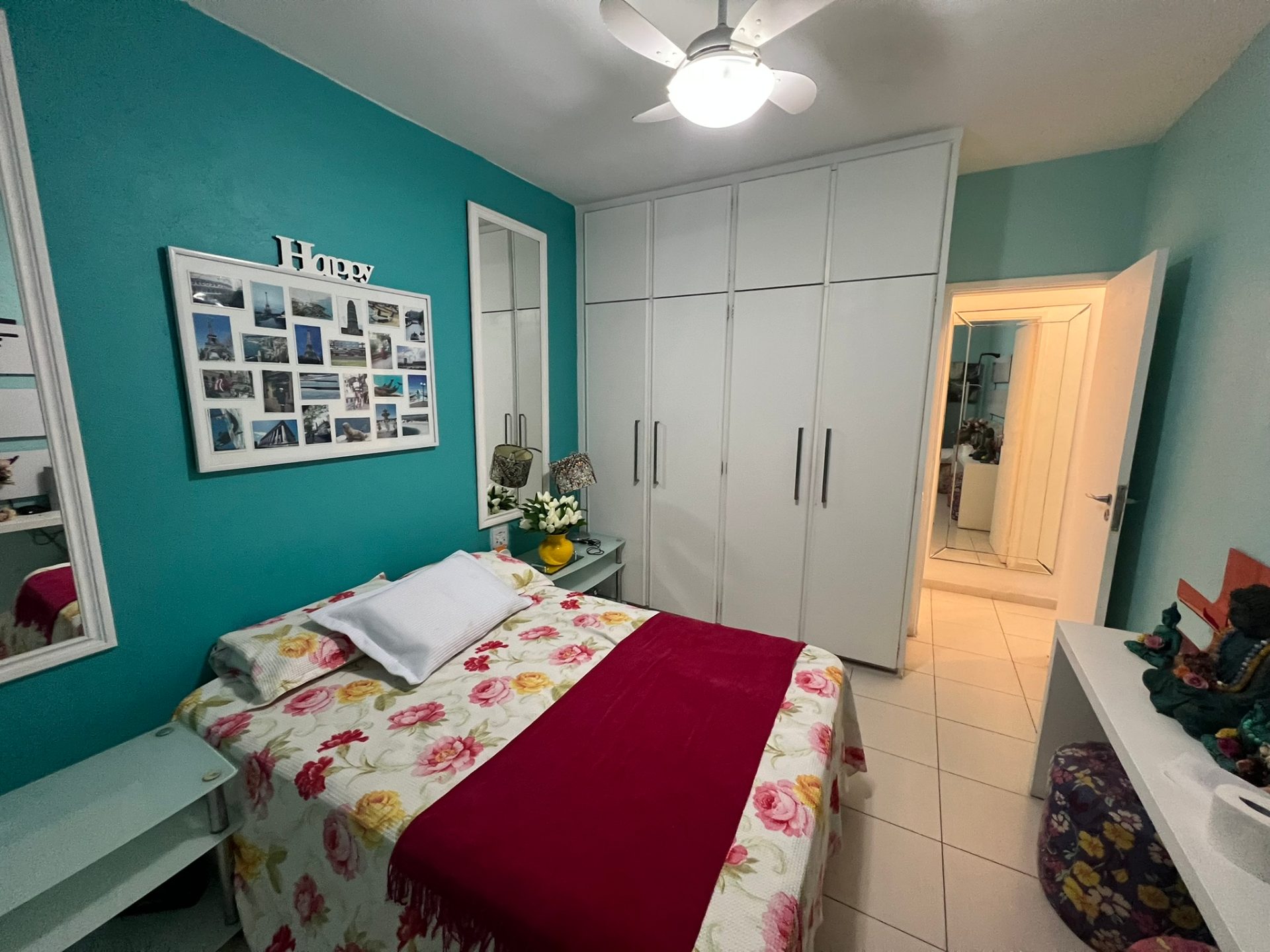 Apto decorado, (lado praia), 2 dorms., 1 vaga, Enseada em Enseada, Guarujá — foto 14
