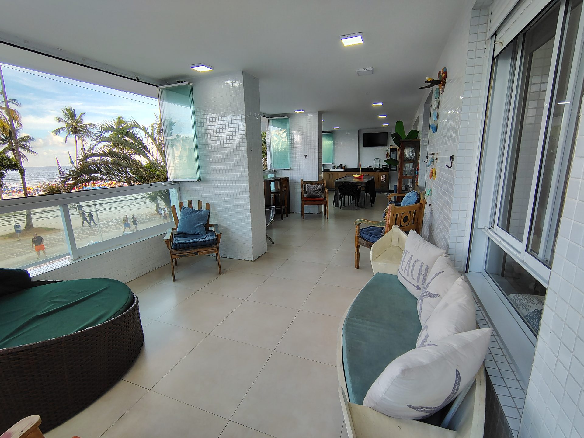 Apartamento com Terraço Frente Mar à Venda – Praia de Pitangueiras | Guarujá em Pitangueiras, Guarujá — foto 16