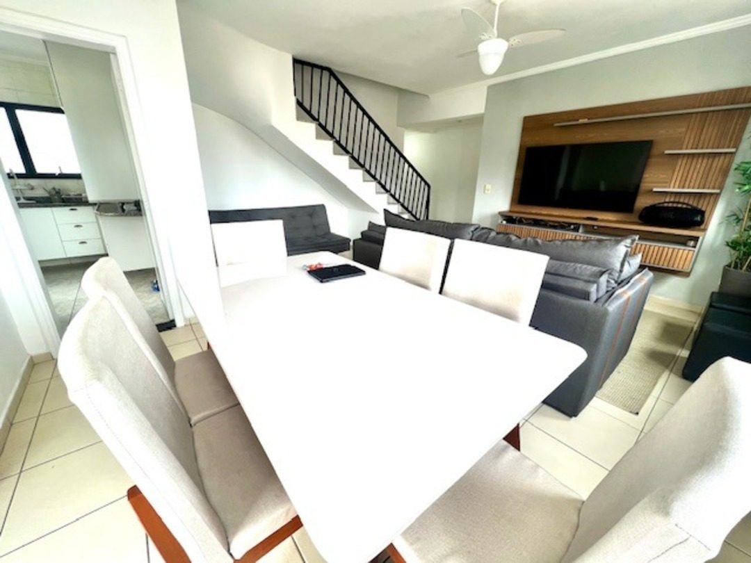 Apto duplex 3 suítes., sacada, lazer, 2 vagas, Enseada em Enseada, Guarujá — foto 3