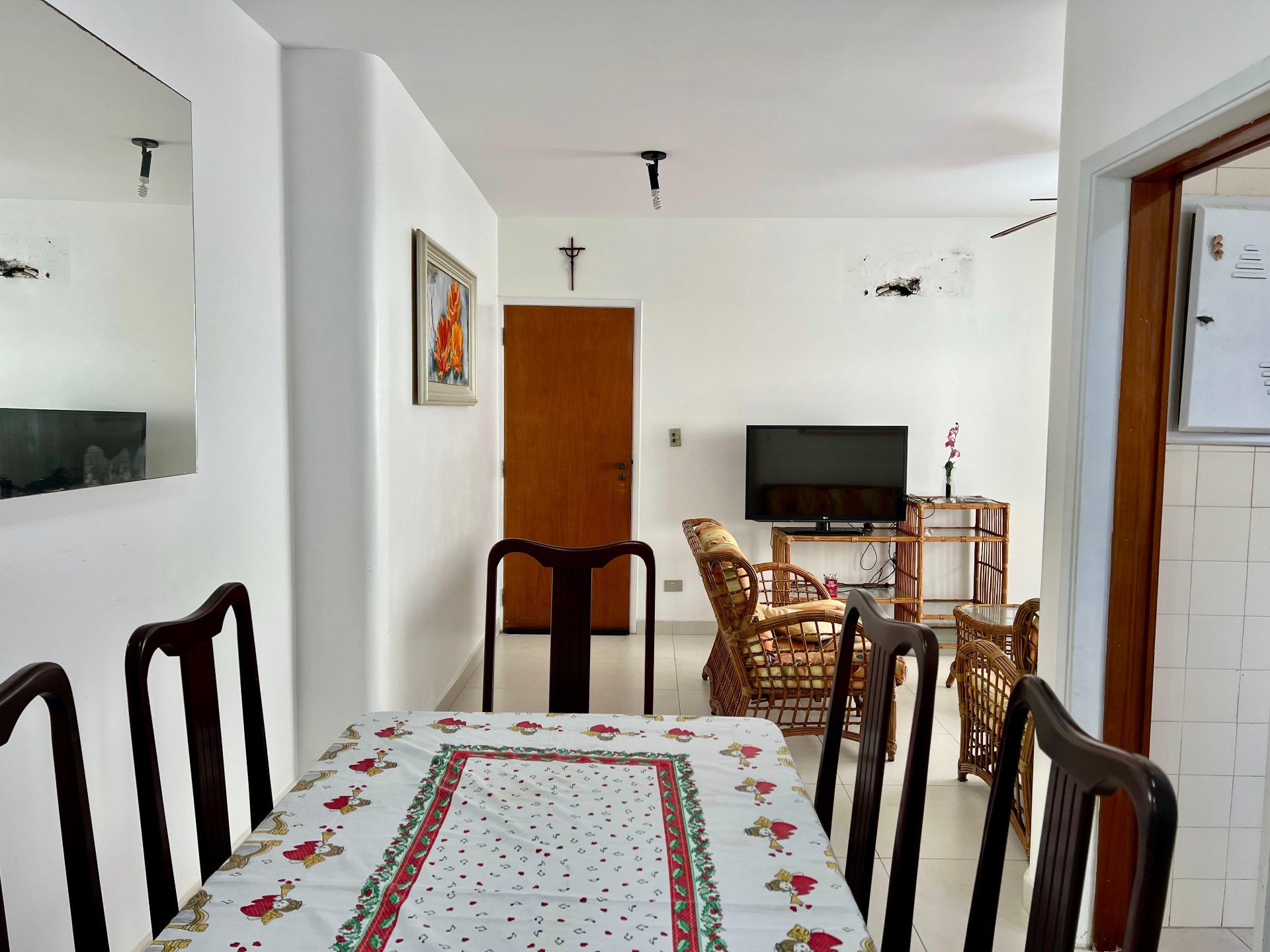 Apto 3 dorms., sacada, churrasq., Enseada em Enseada, Guarujá — foto 11