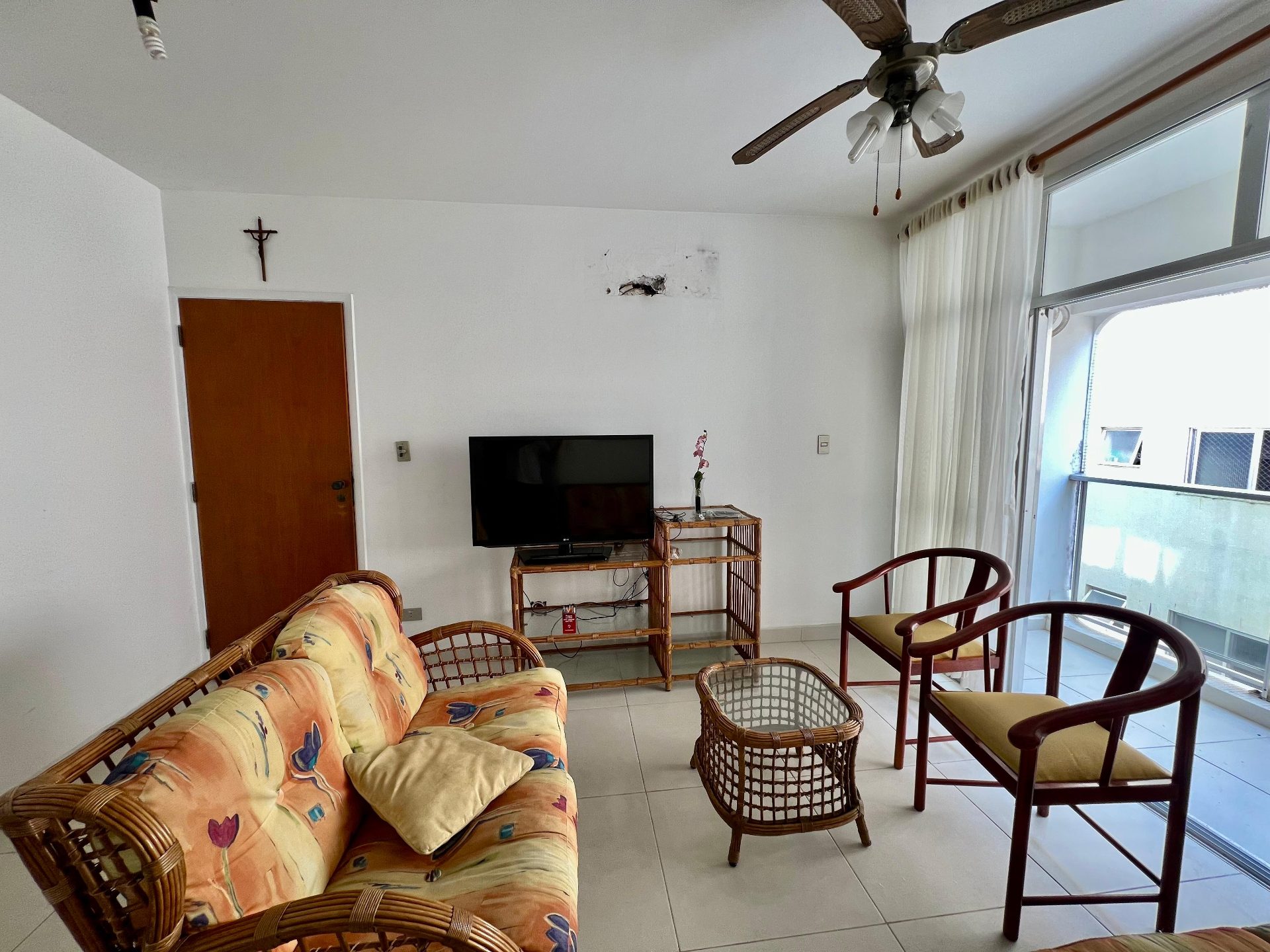 Apto 3 dorms., sacada, churrasq., Enseada em Enseada, Guarujá — foto 4