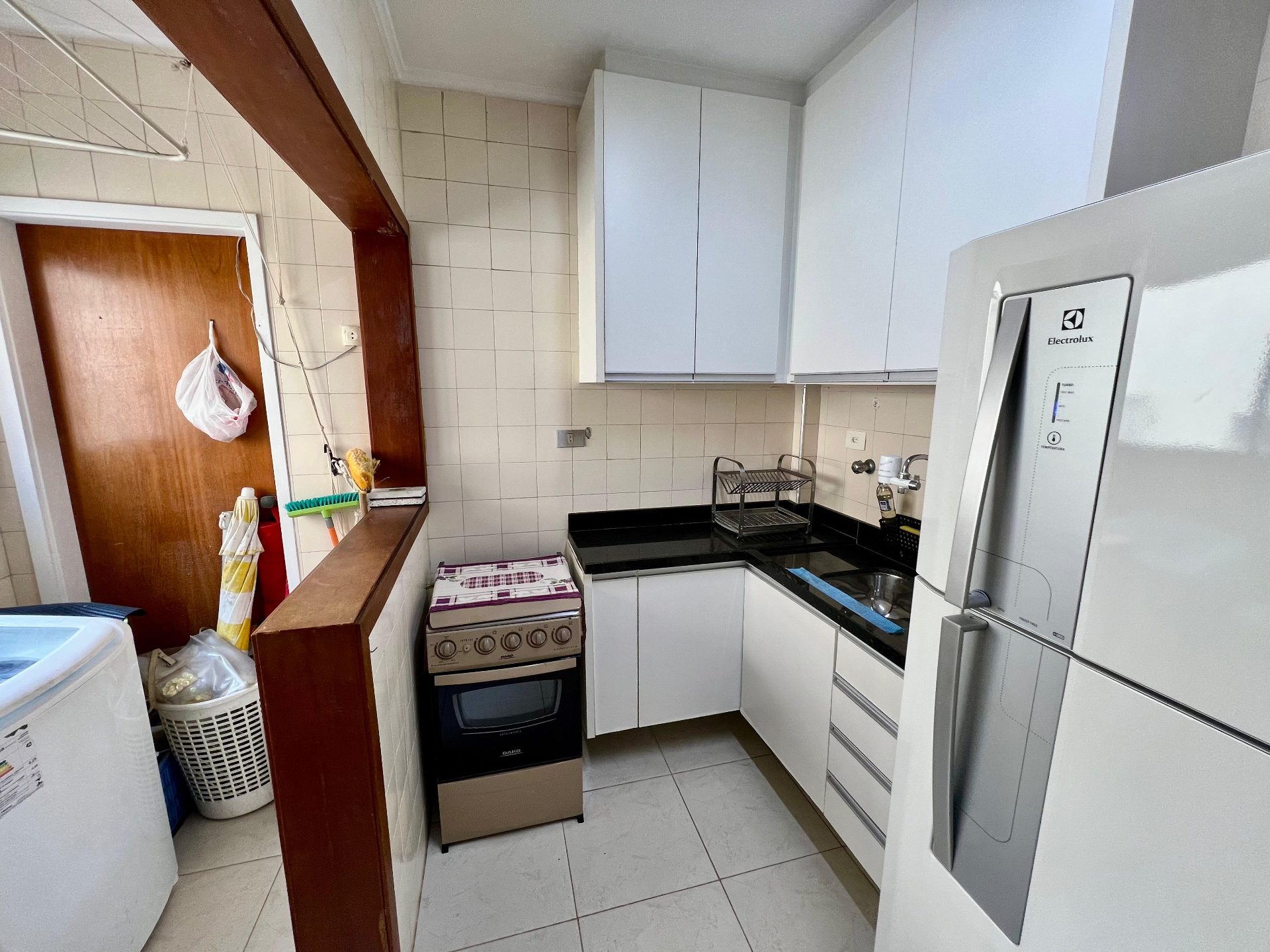 Apto 3 dorms., sacada, churrasq., Enseada em Enseada, Guarujá — foto 18