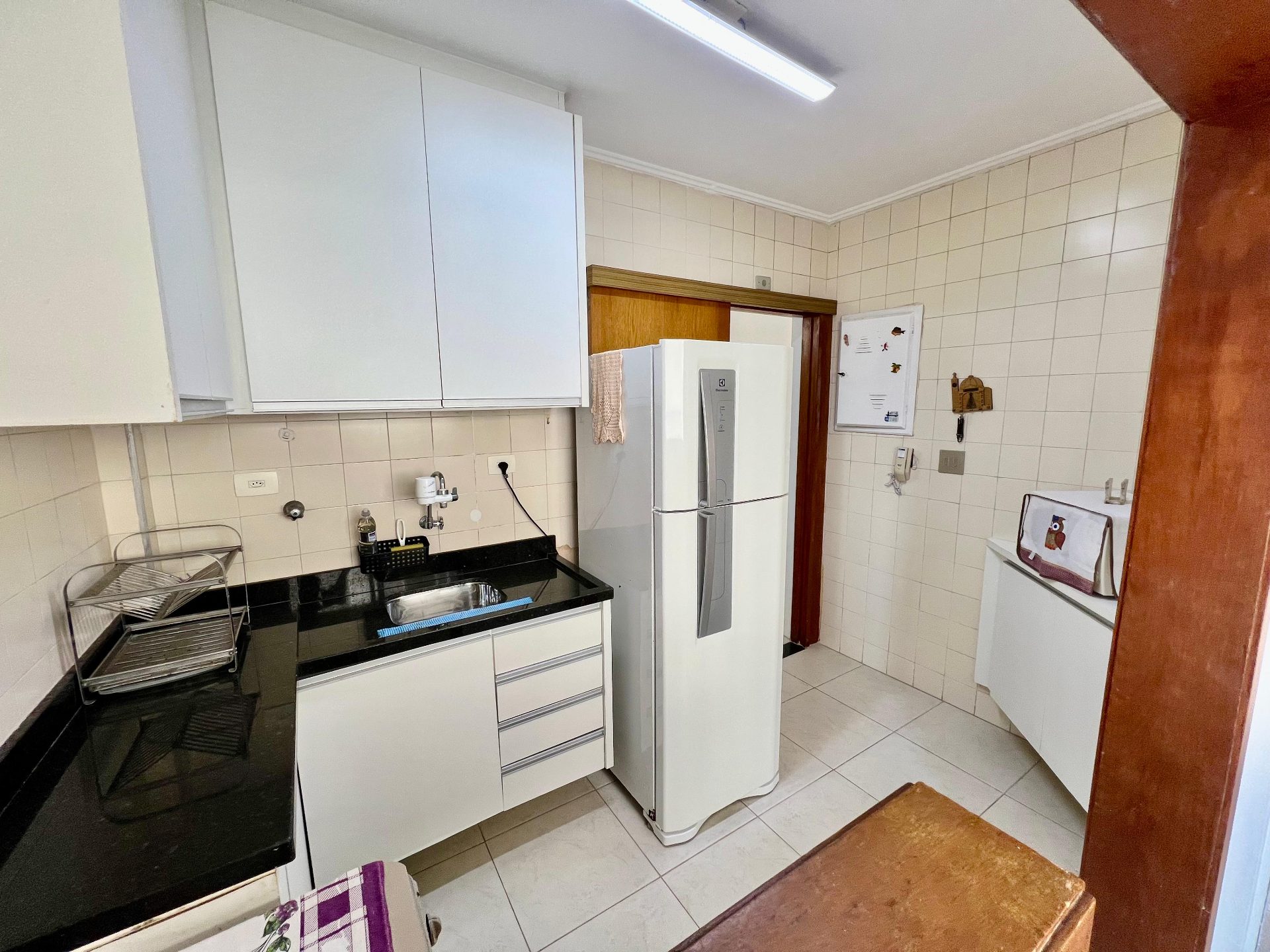 Apto 3 dorms., sacada, churrasq., Enseada em Enseada, Guarujá — foto 17