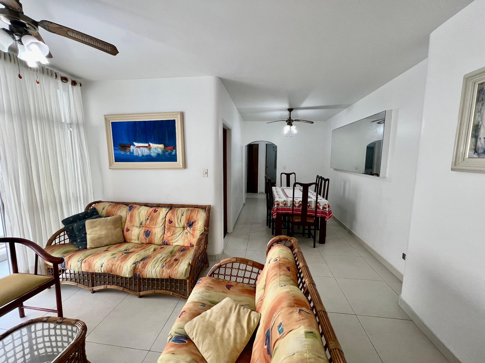 Apto 3 dorms., sacada, churrasq., Enseada em Enseada, Guarujá — foto 7
