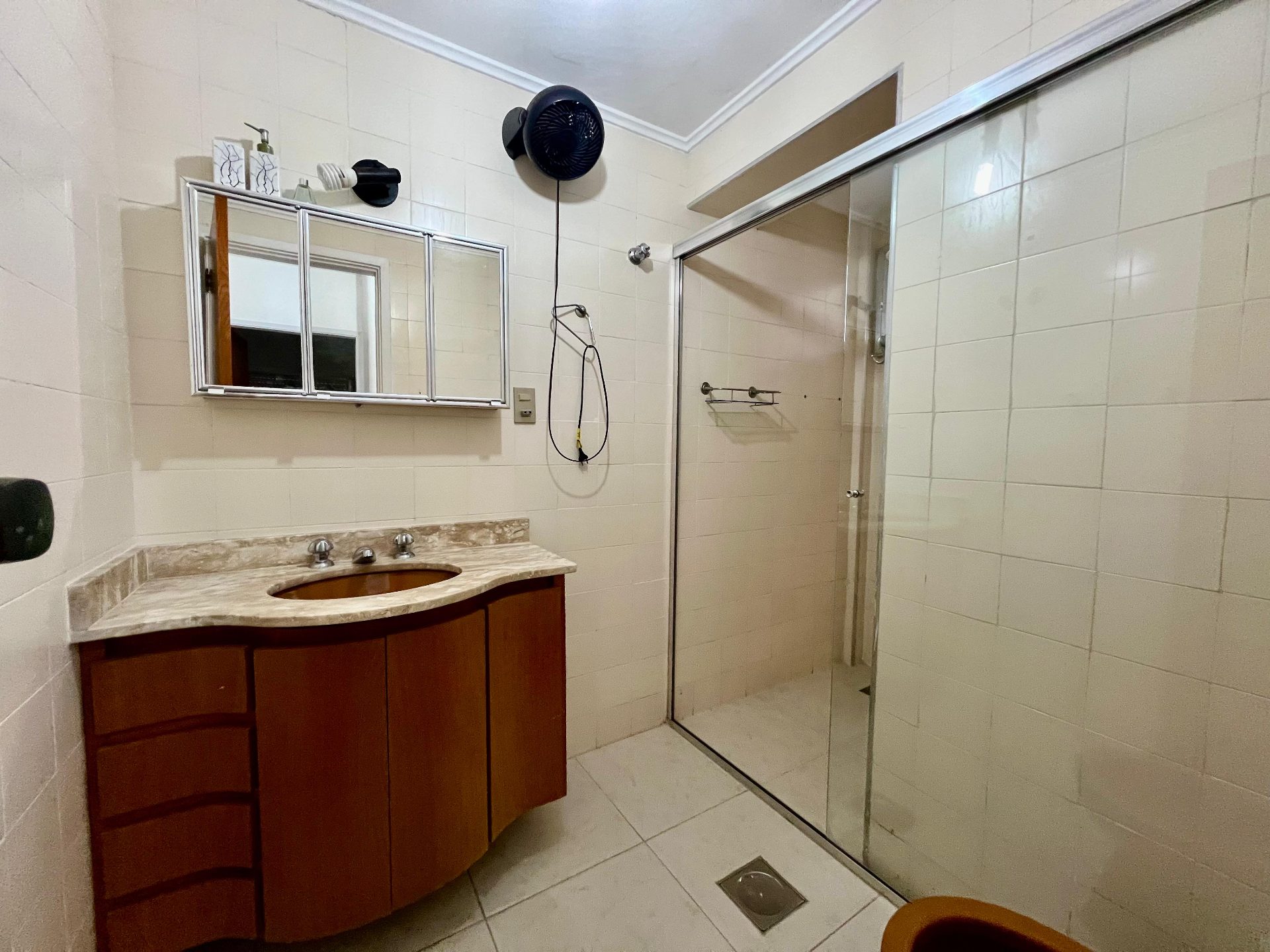 Apto 3 dorms., sacada, churrasq., Enseada em Enseada, Guarujá — foto 14