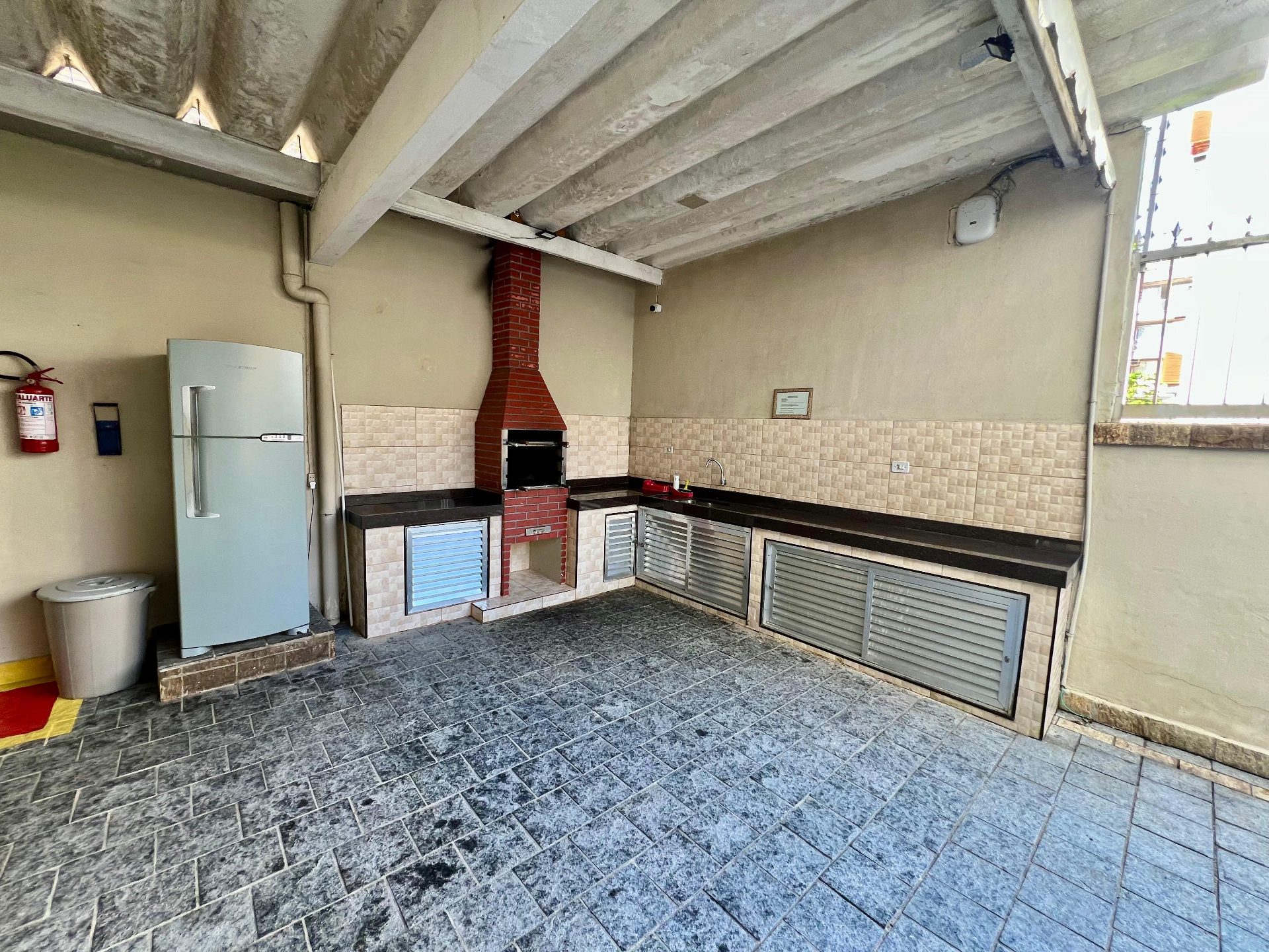 Apto 3 dorms., sacada, churrasq., Enseada em Enseada, Guarujá — foto 23