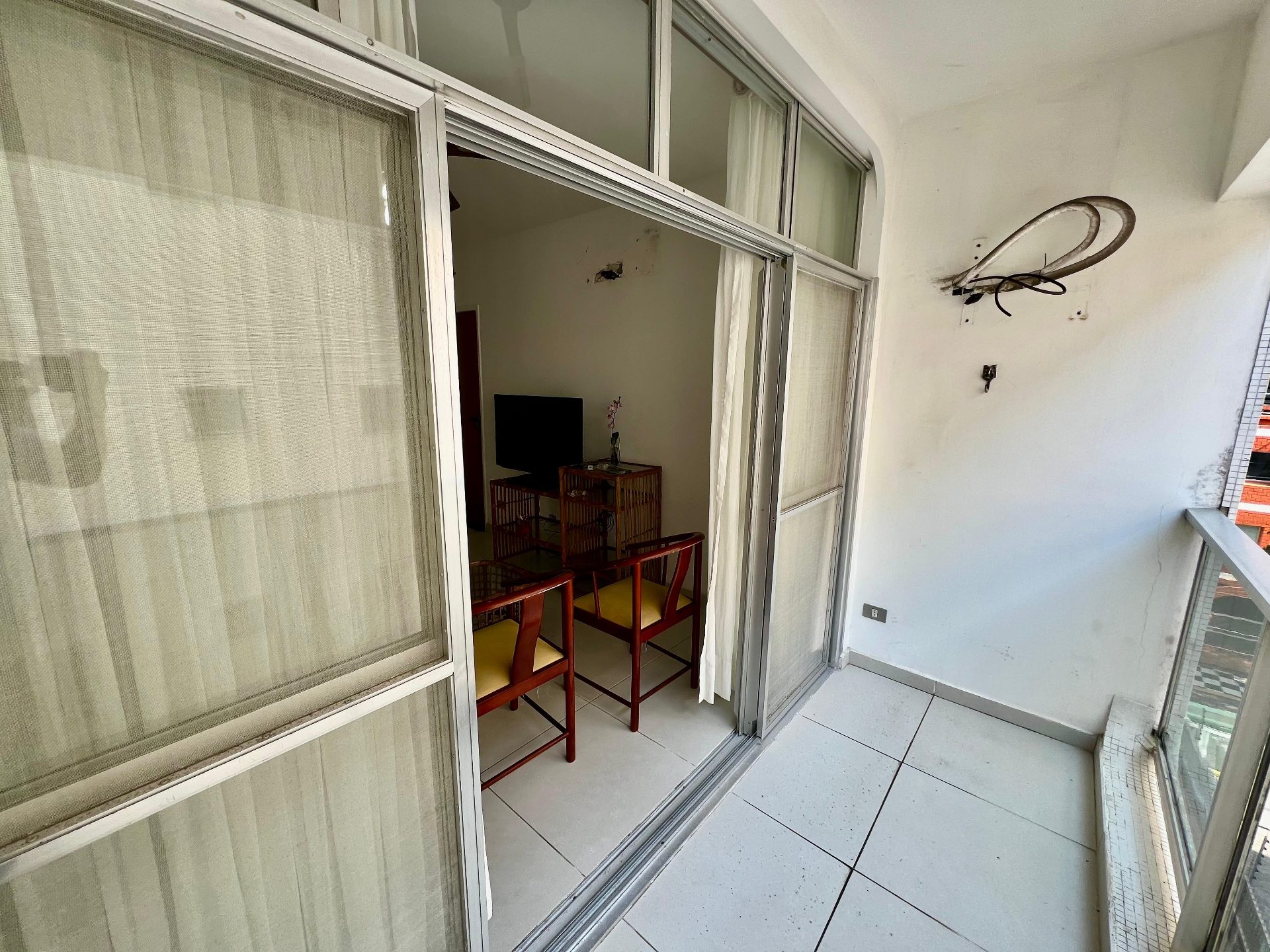 Apto 3 dorms., sacada, churrasq., Enseada em Enseada, Guarujá — foto 3