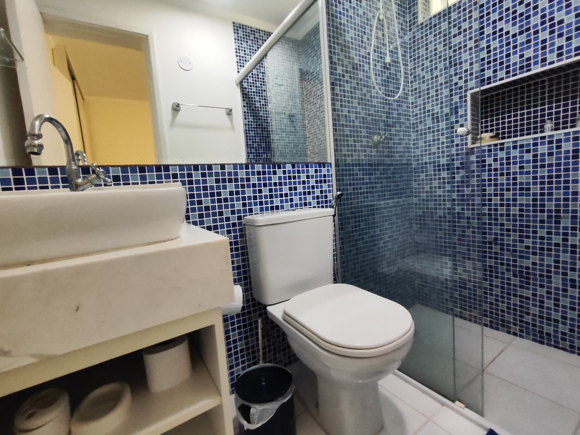 Apto 3 quartos, sacada, lazer, Enseada, Guarujá  em Mar e Céu, Guarujá — foto 12