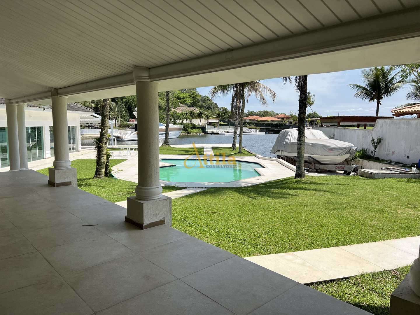 Casa Marina Guarujá, alto padrão c/ pier, rampa de recolhimento em Balneario Praia do Perequê, Guarujá — foto 3