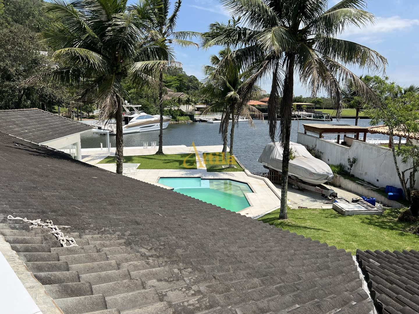 Casa Marina Guarujá, alto padrão c/ pier, rampa de recolhimento em Balneario Praia do Perequê, Guarujá — foto 30