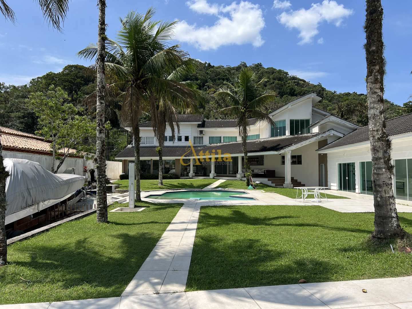 Casa Marina Guarujá, alto padrão c/ pier, rampa de recolhimento em Balneario Praia do Perequê, Guarujá — foto 44