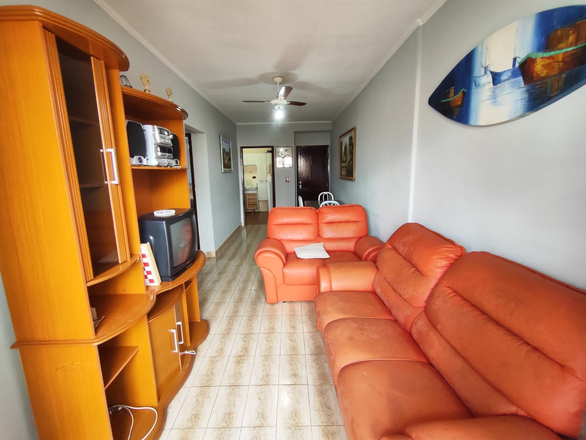Apto 2 quartos, sacada, 1 vaga, Enseada em Enseada, Guarujá — foto 3