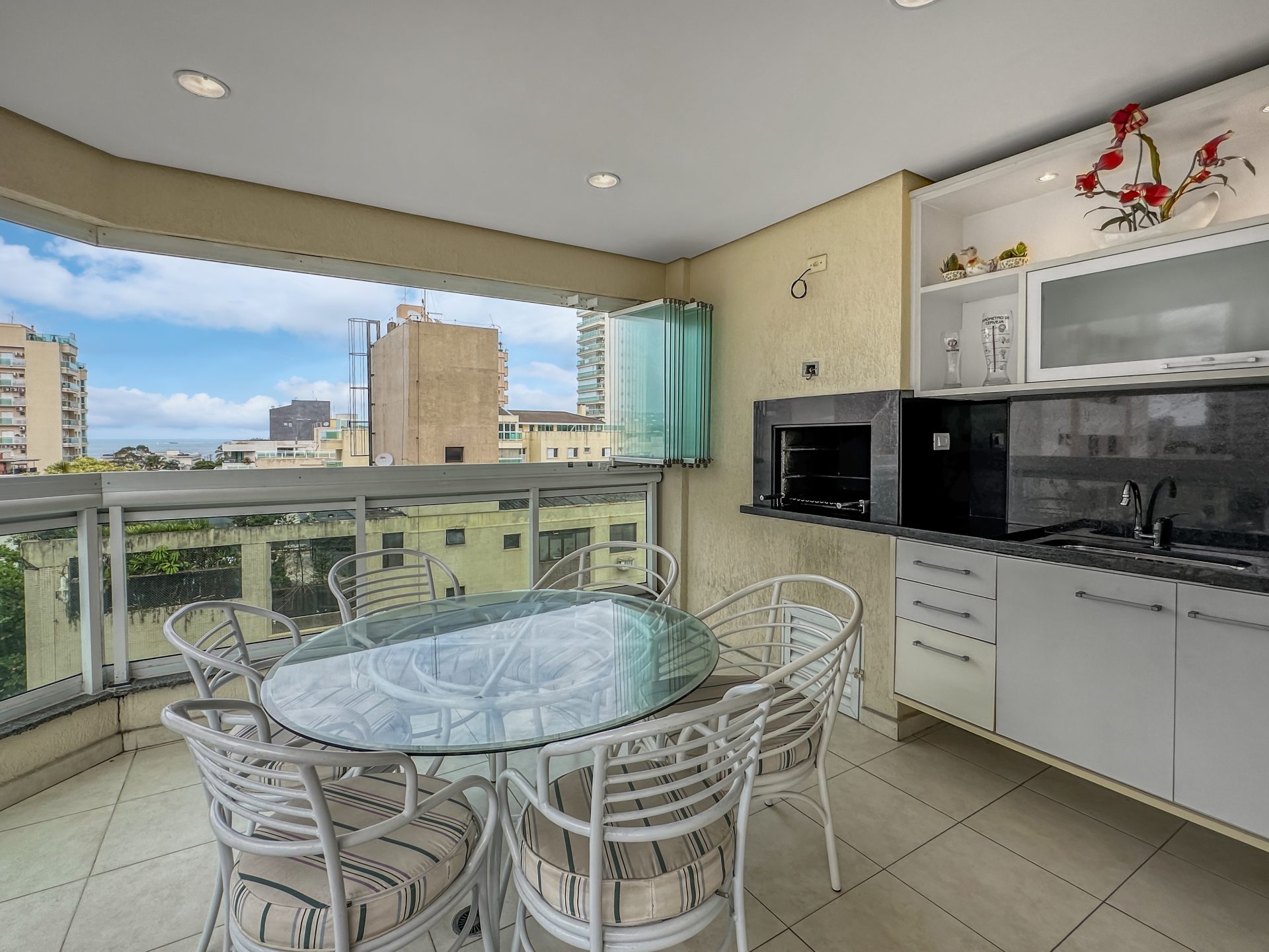 Apto 4 quartos, terraço gourmet, 2 vagas, Enseada em Enseada, Guarujá — foto 8