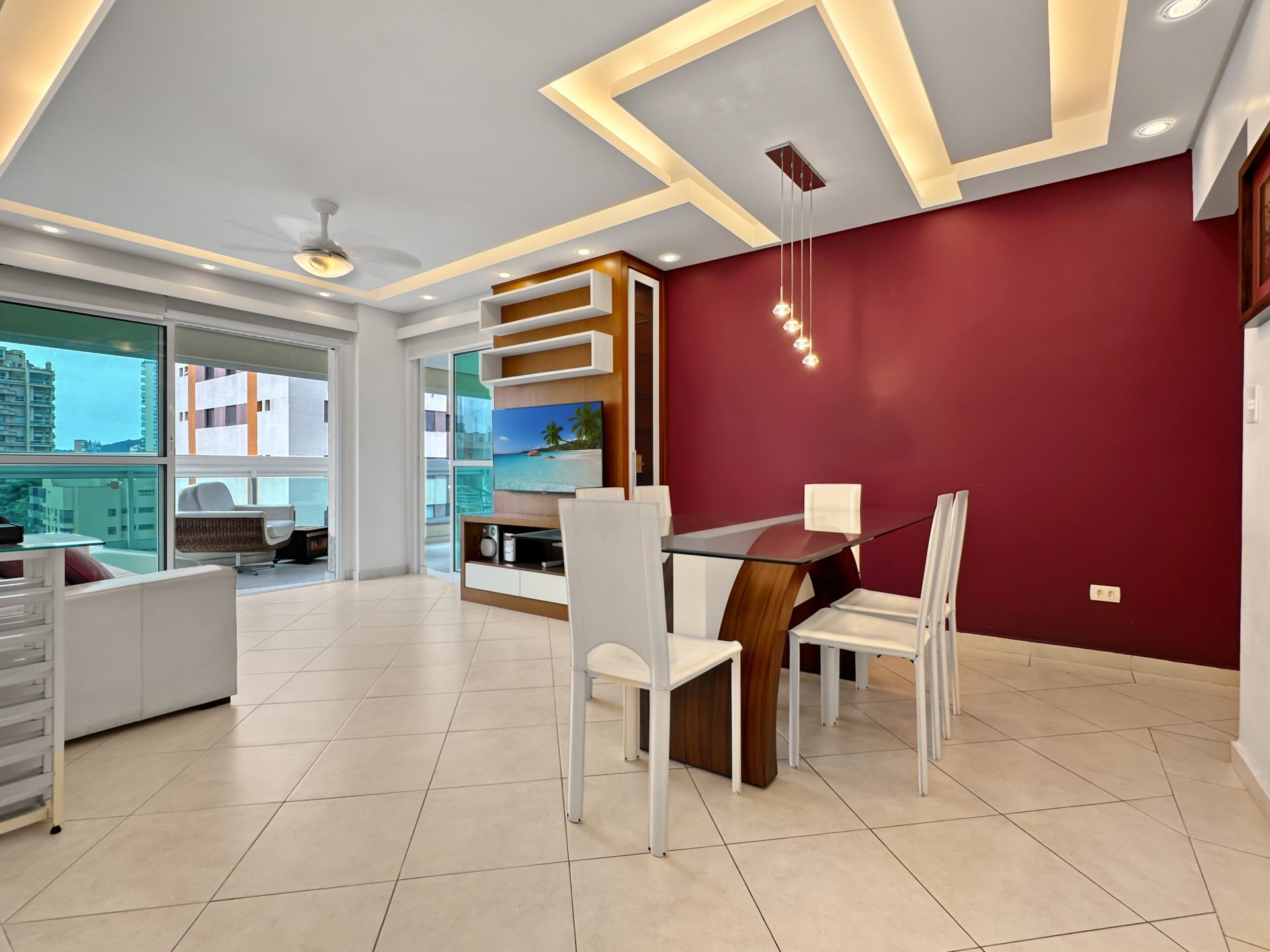 Apto 4 quartos, terraço gourmet, 2 vagas, Enseada em Enseada, Guarujá — foto 5
