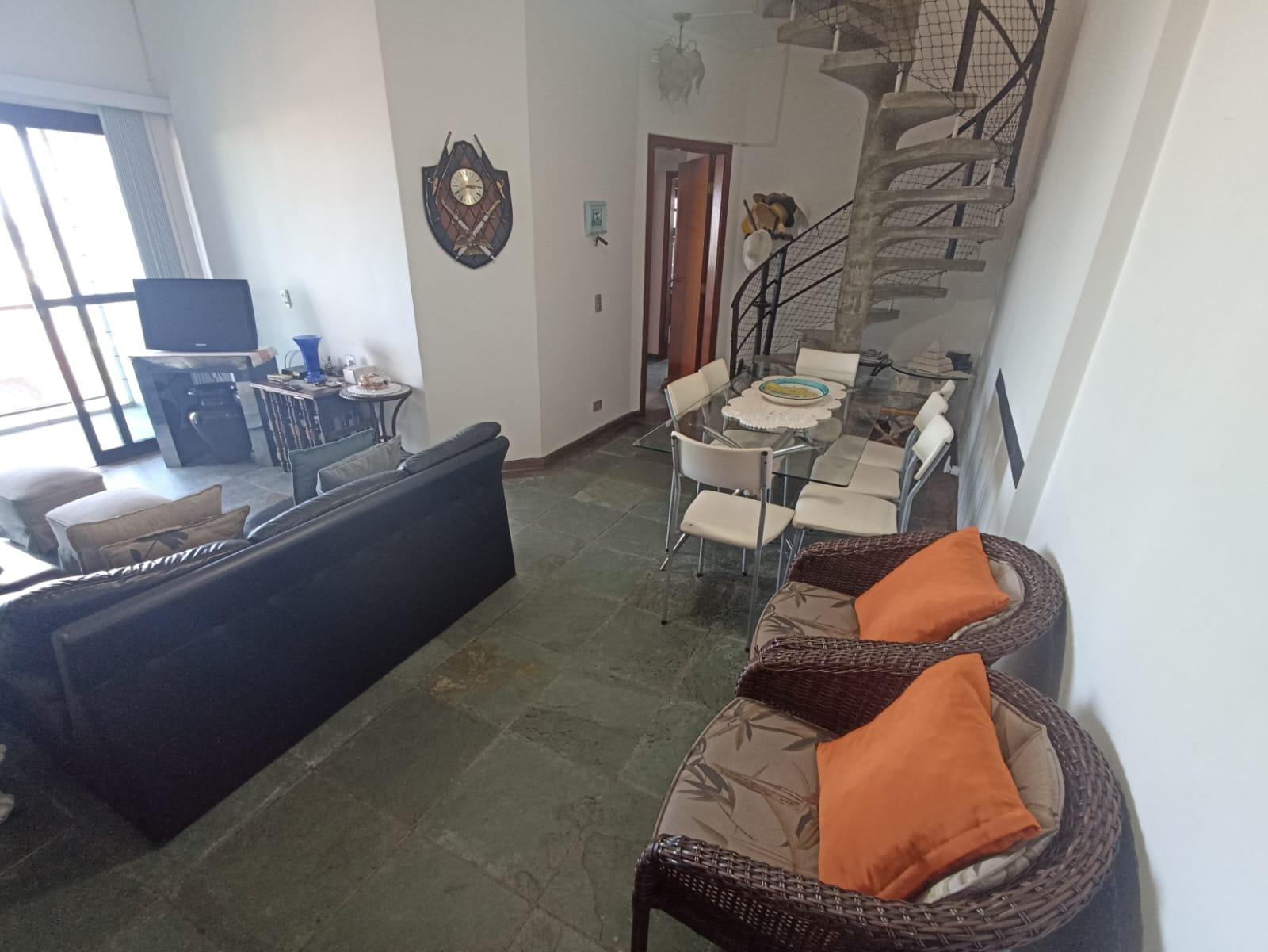 Cobertura 100m da praia, 4 quartos, lazer, 2 vagas em Enseada, Guarujá — foto 4