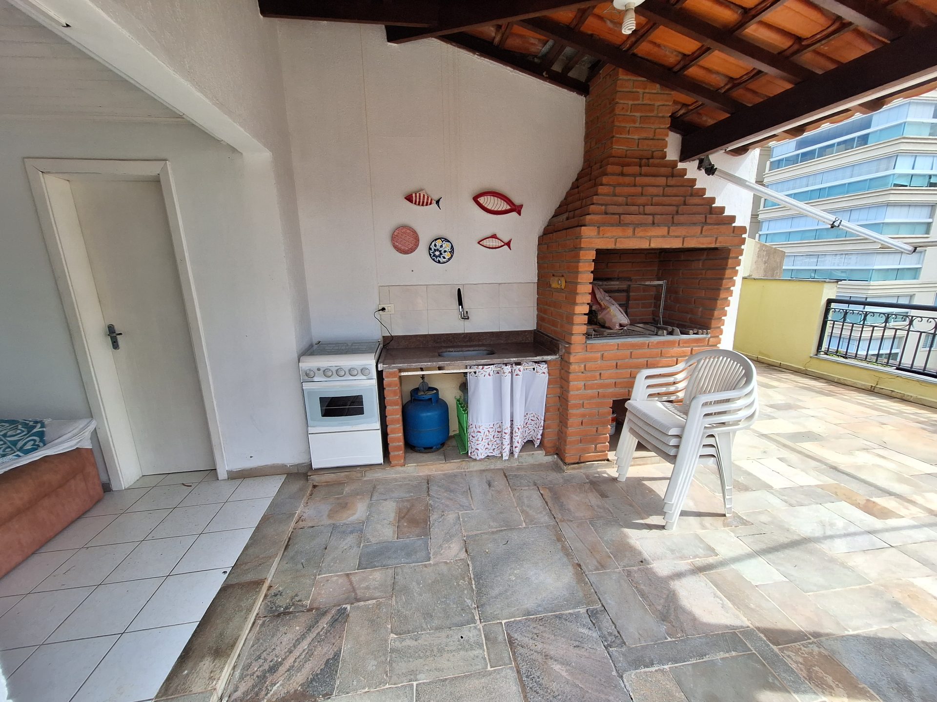 Cobertura 3 dorms., lazer, Enseada, região da Brunella em Enseada, Guarujá — foto 24