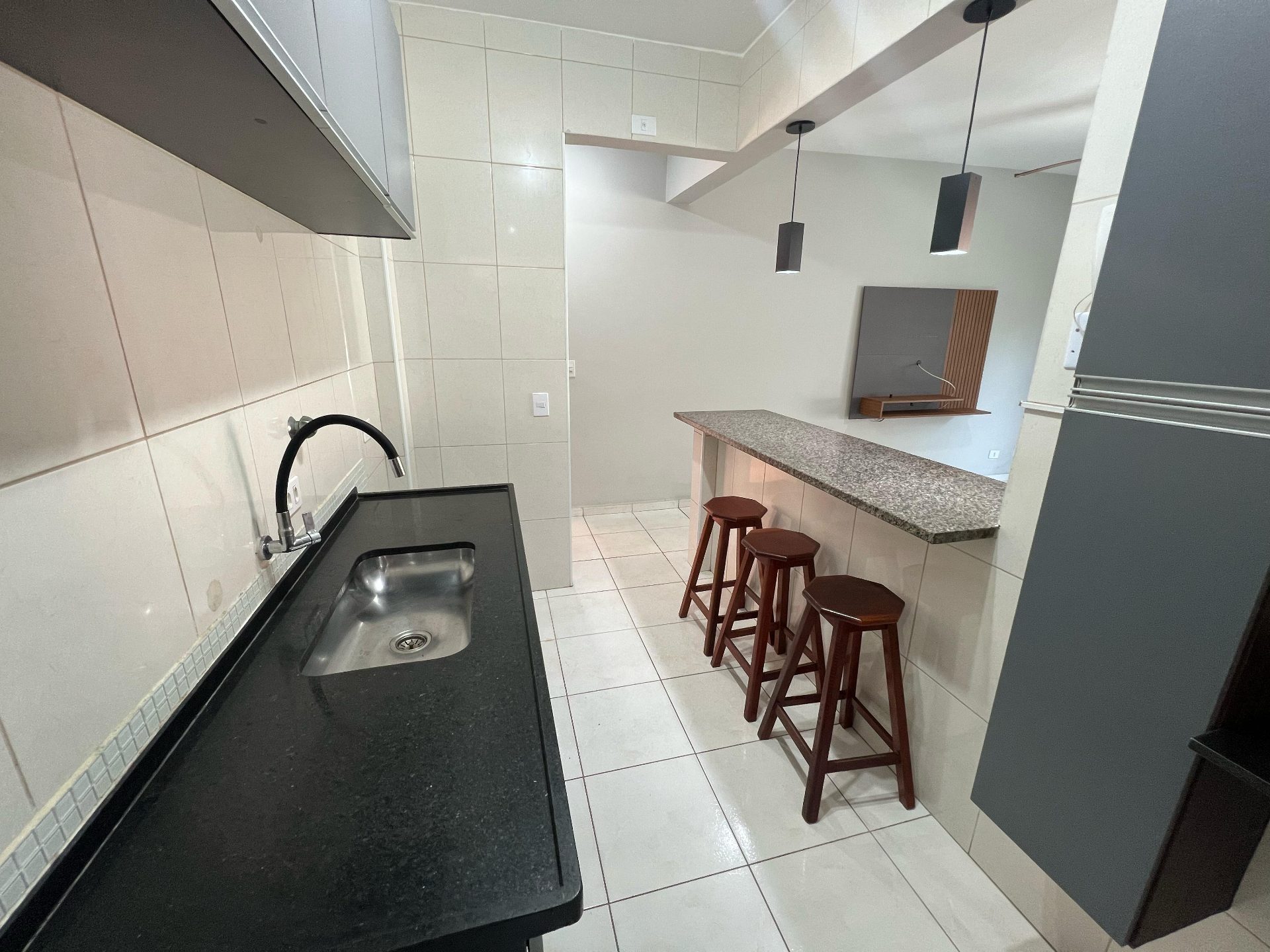Apartamento com 1 quarto, 200m praia Enseada, Guarujá em Enseada, Guarujá — foto 8