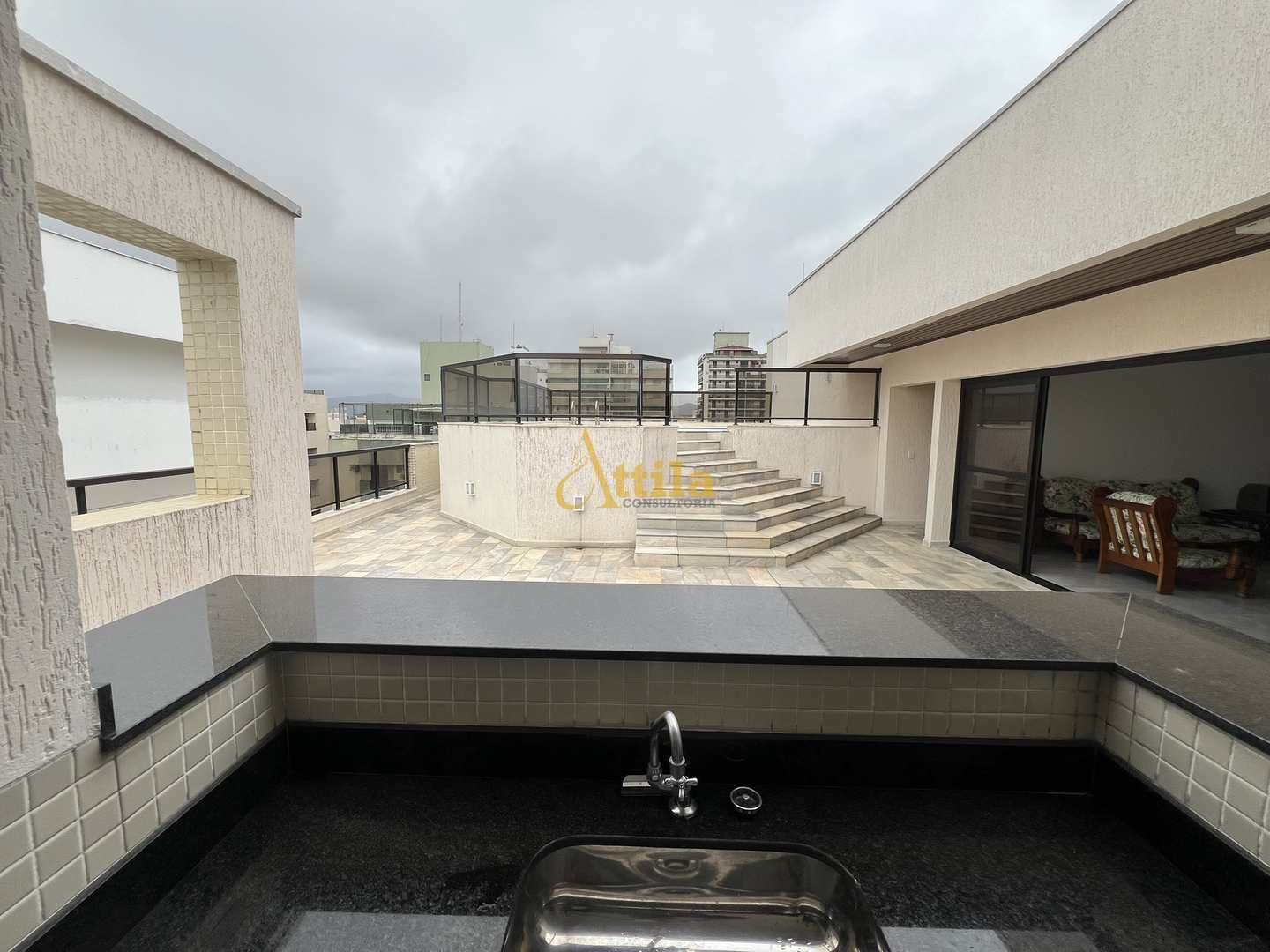 Penthouse 5 suítes, 3 vagas, vista para o mar, Enseada em Enseada, Guarujá — foto 45