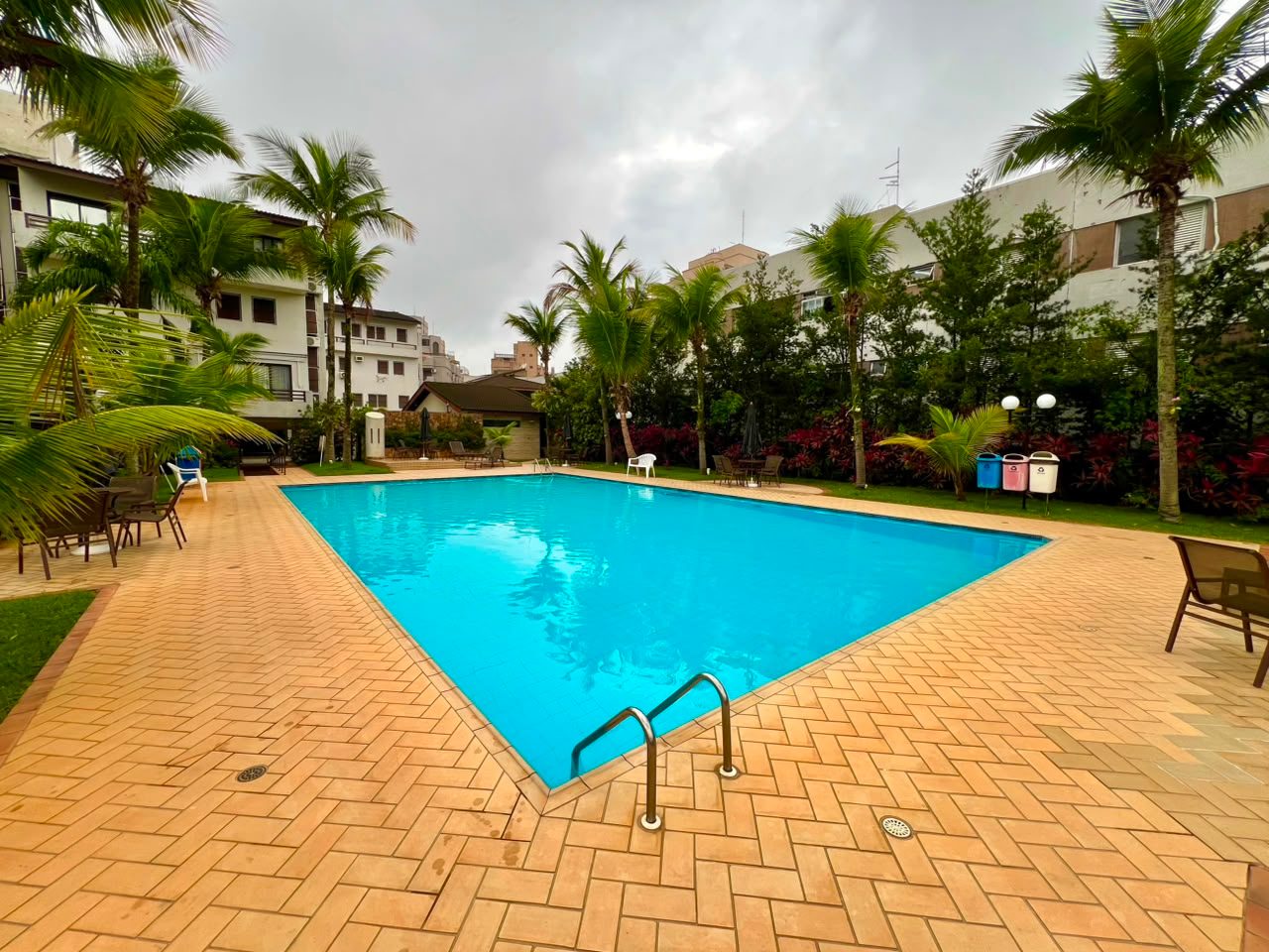 Apto 350m praia Enseada, 2 quartos, lazer, 2 vagas em Enseada, Guarujá — foto 41