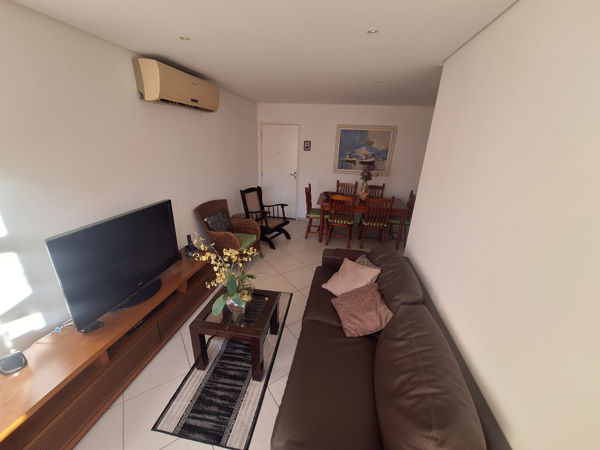 Apto 3 quartos, sacada, 1 vaga, portaria 24h, Enseada em Enseada, Guarujá — foto 3