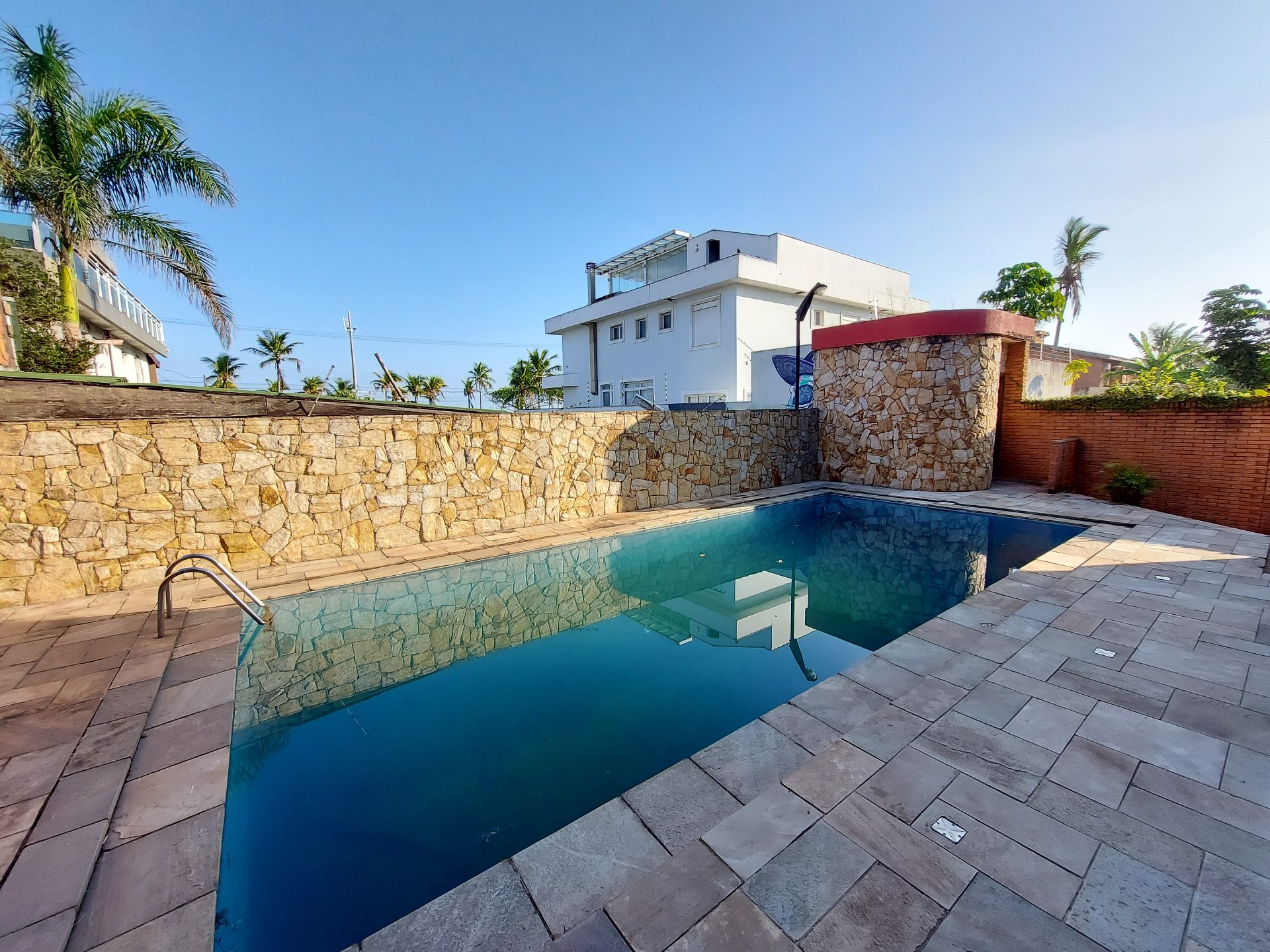 Casa 5 suítes, piscina, churrasqueira, 50m praia Enseada em Enseada, Guarujá — foto 44