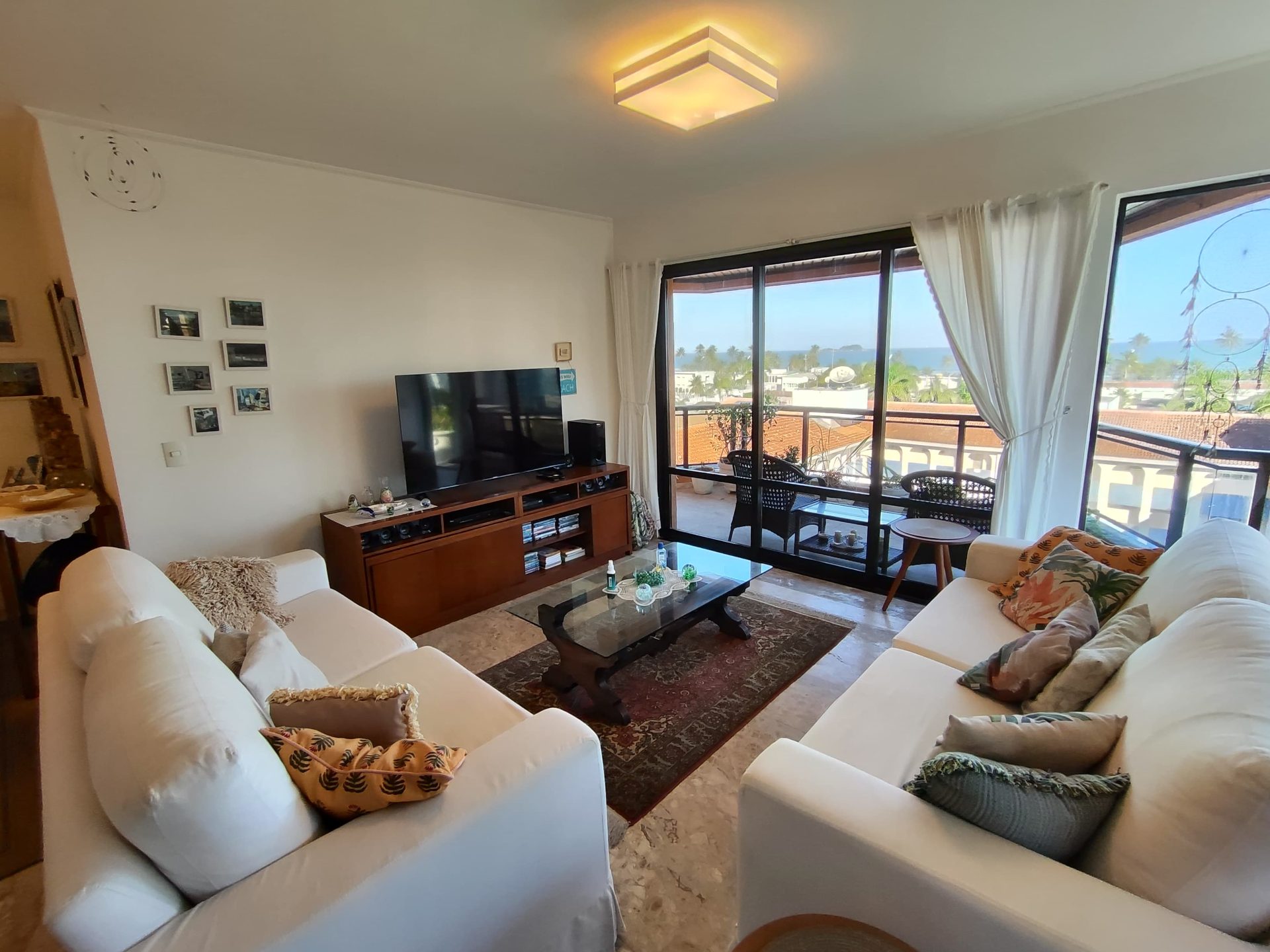 Cobertura vista para o mar, 3 quartos, 3 vagas, 200m praia em Enseada, Guarujá — foto 2